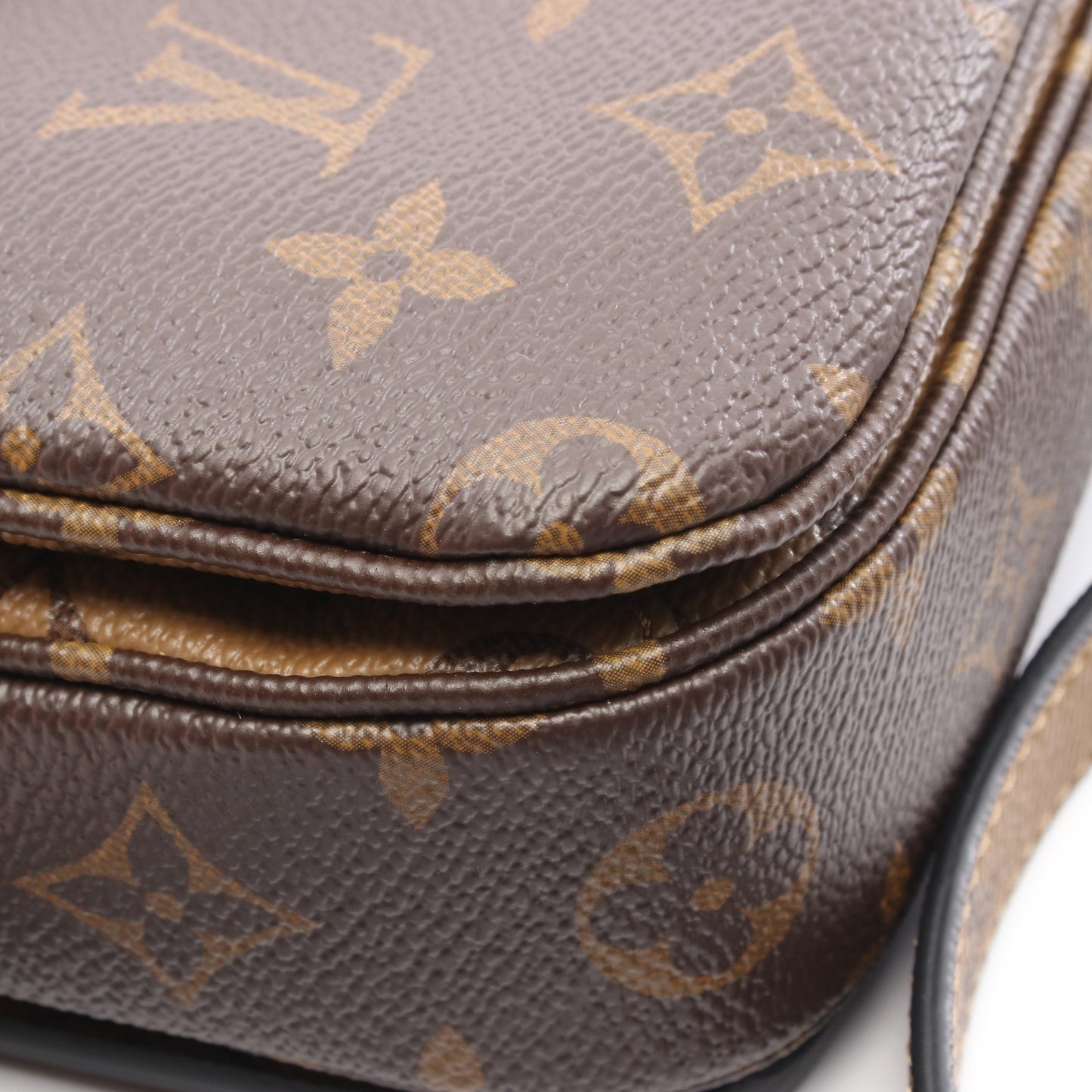 ポシェット メティス MM モノグラムリバース ハンドバッグ PVC レザー ブラウン ブラック 2WAY ルイヴィトン バッグ LOUIS VUITTON