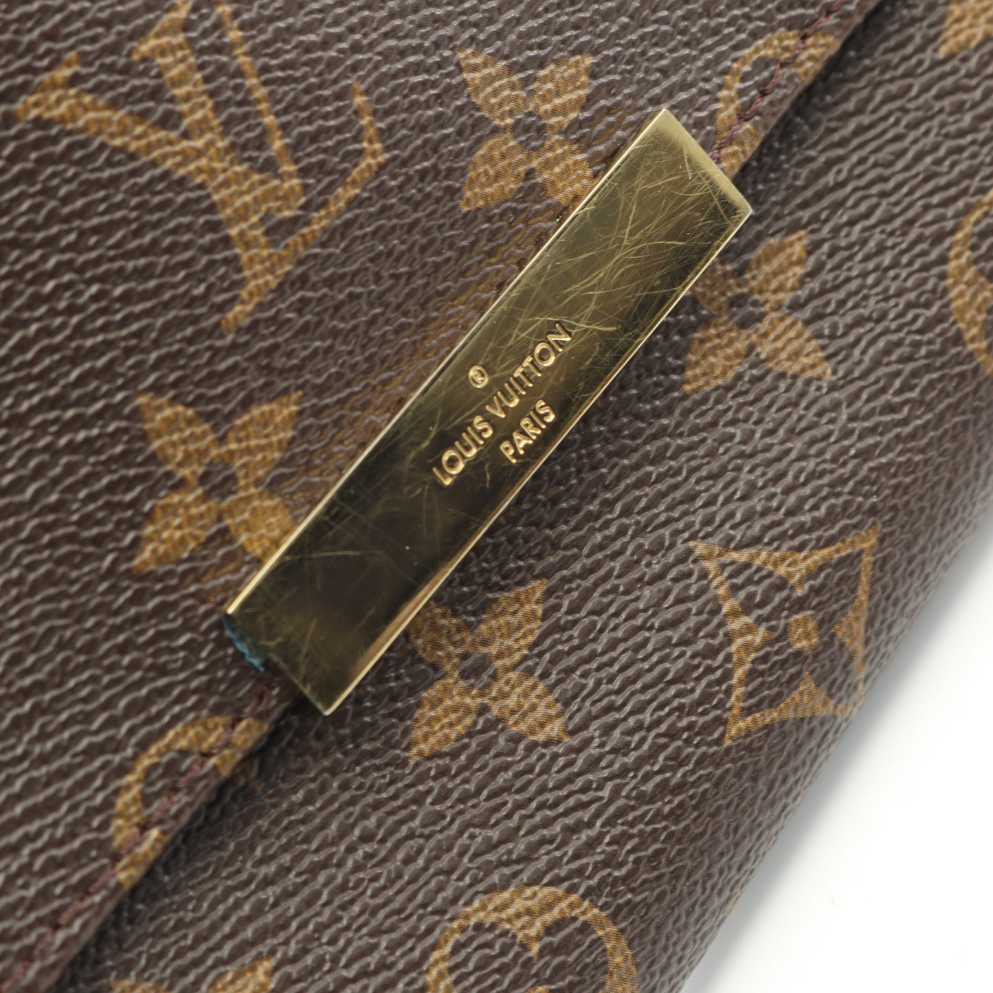 フェイボリットMM モノグラム チェーンハンドバッグ PVC レザー ブラウン 2WAY ルイヴィトン バッグ LOUIS VUITTON