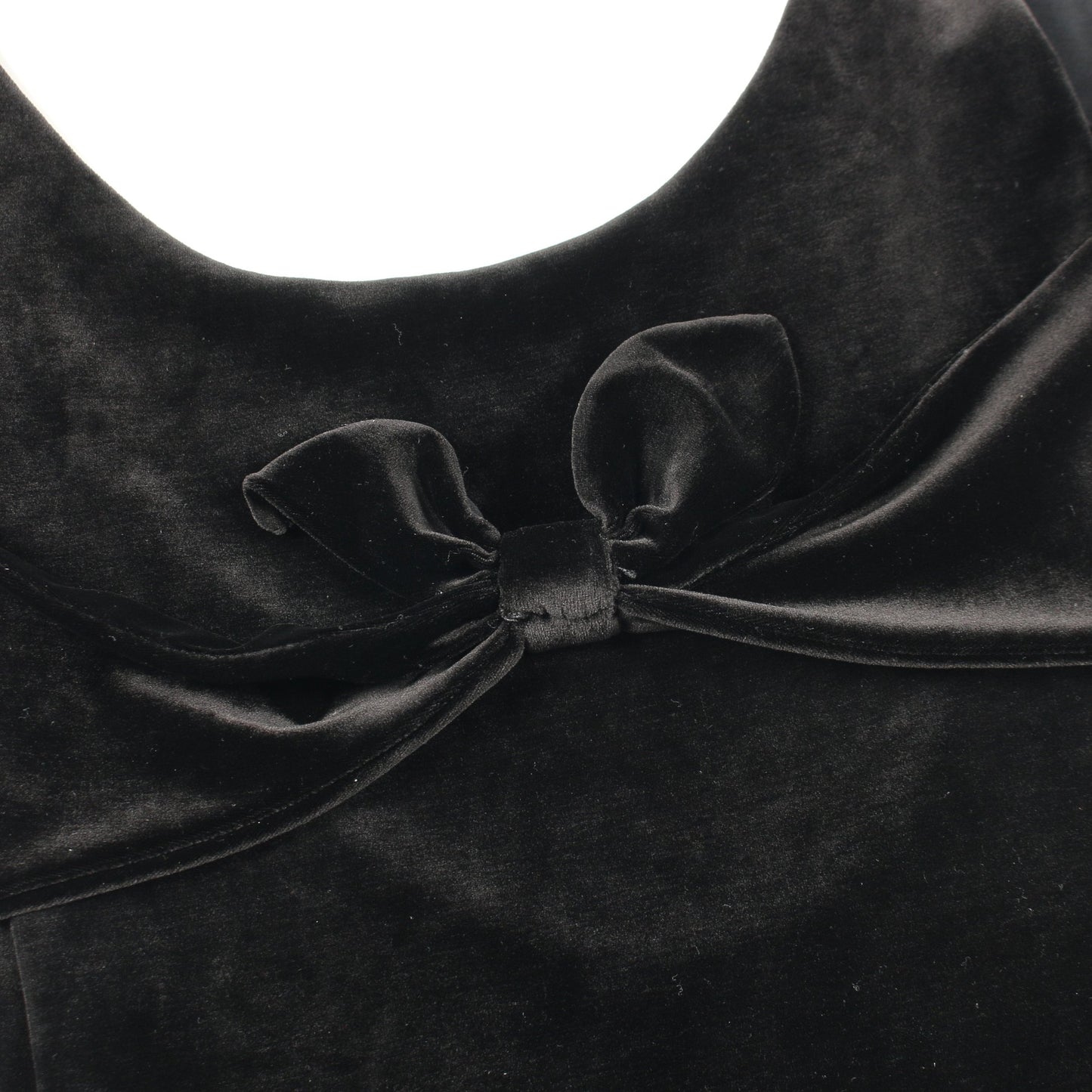 ベロア ワンピース ノースリーブ ブラック オープンバック ベロアノワールバイフォクシーニューヨーク ワンピース VELOUR NOIR by FOXEY NEW YORK