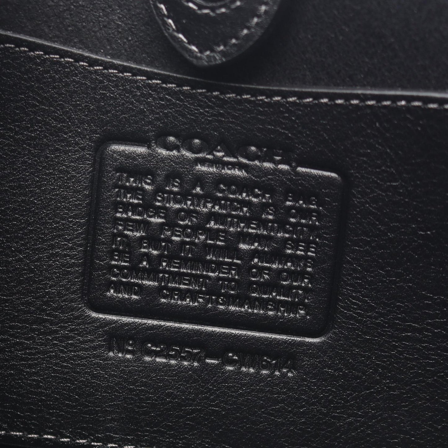 BROOKLYN 23 ブルックリン ハンドバッグ レザー ブラック コーチ バッグ COACH