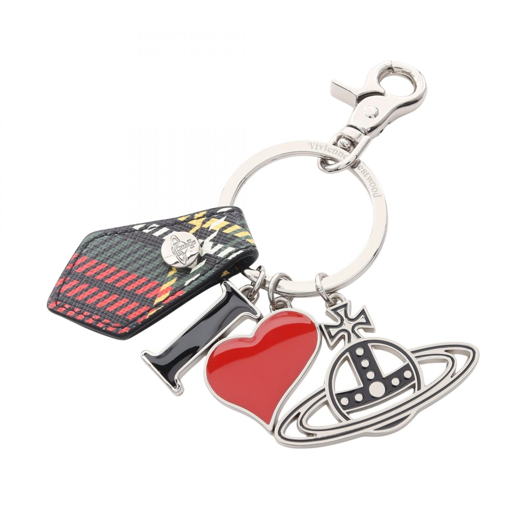 I LOVE ORB KEYRING キーホルダー その他 フェイクレザー シルバー