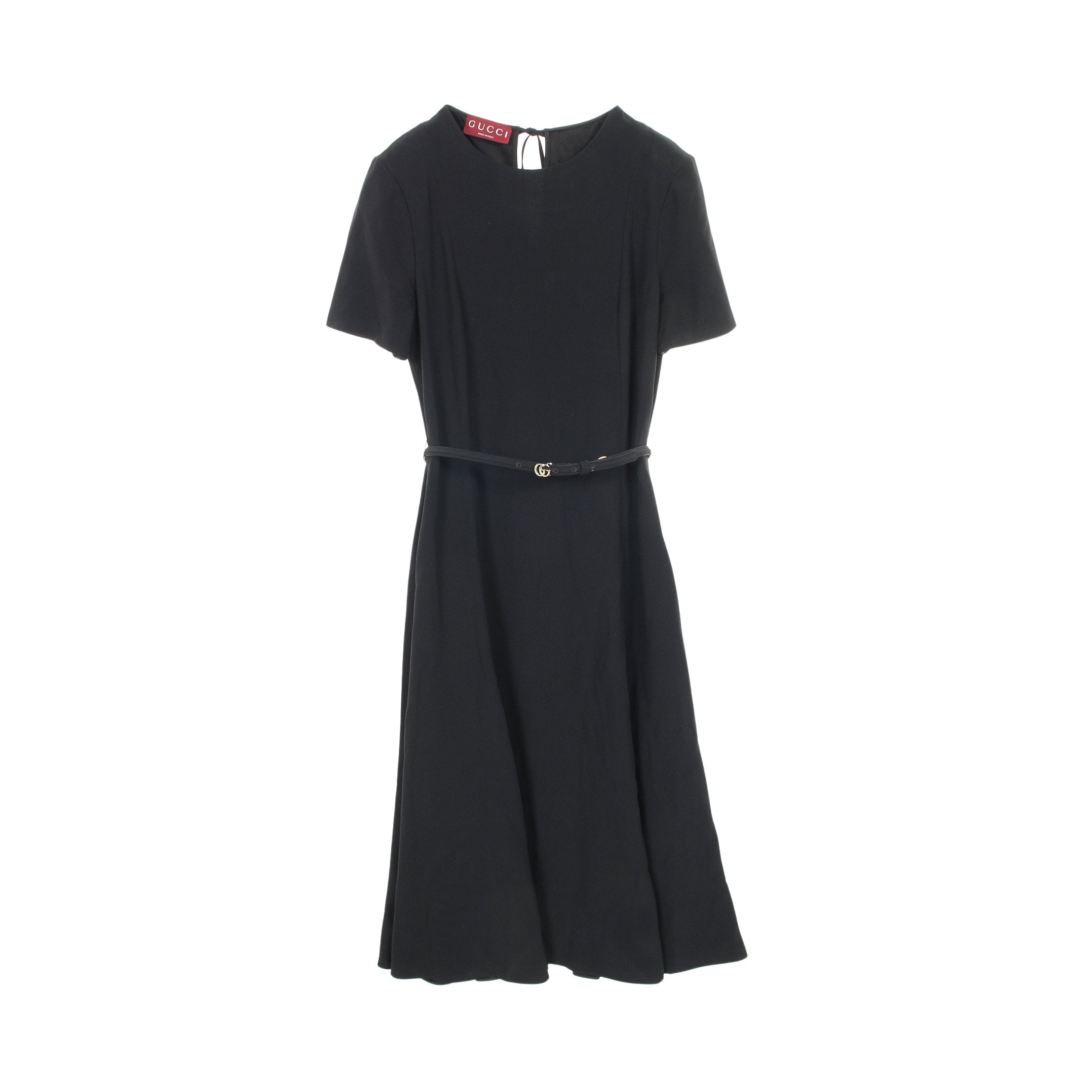 GUCCI ネイビー 半袖ワンピース　10yeah ワンピース 半袖 レーヨン ネイビー グッチ – RECLO