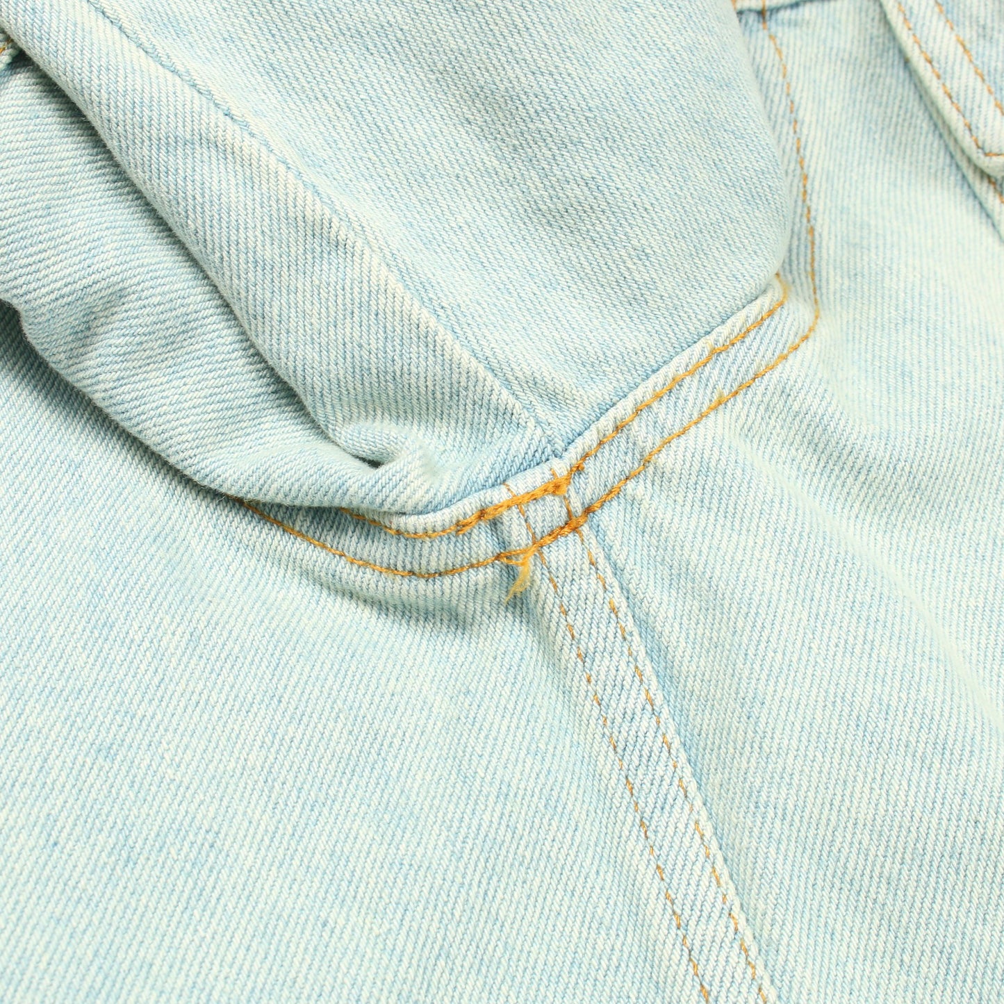 トラッカー デニムジャケット コットン ライトブルー アミアレクサンドルマテュッシ