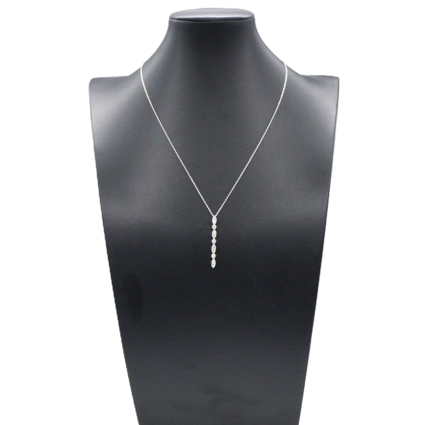 スウィングドロップ ダイヤ ネックレス ネックレス PT950 ダイヤモンド プラチナ クリア ティファニー アクセサリー TIFFANY & Co.