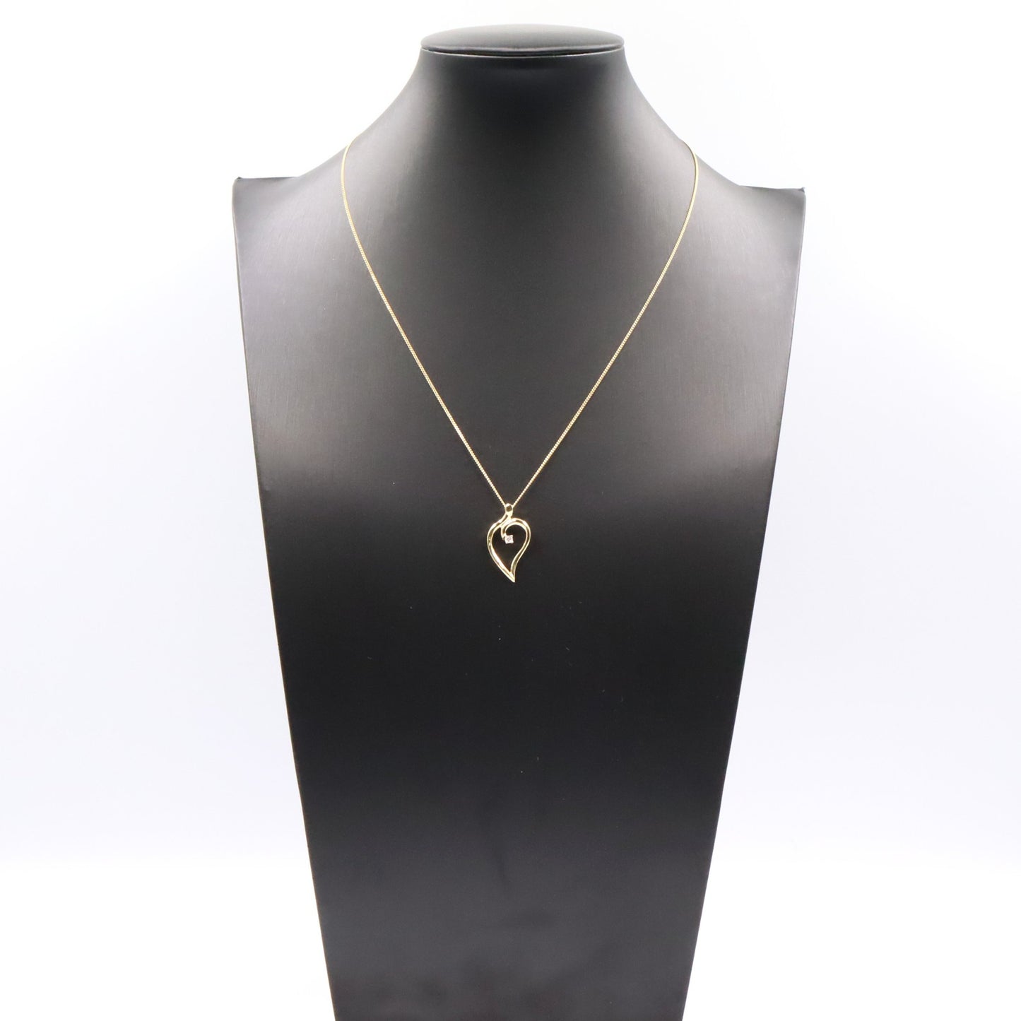 リーフハート 1PD ネックレス ネックレス K18YG ダイヤモンド イエローゴールド クリア ティファニー アクセサリー TIFFANY & Co.
