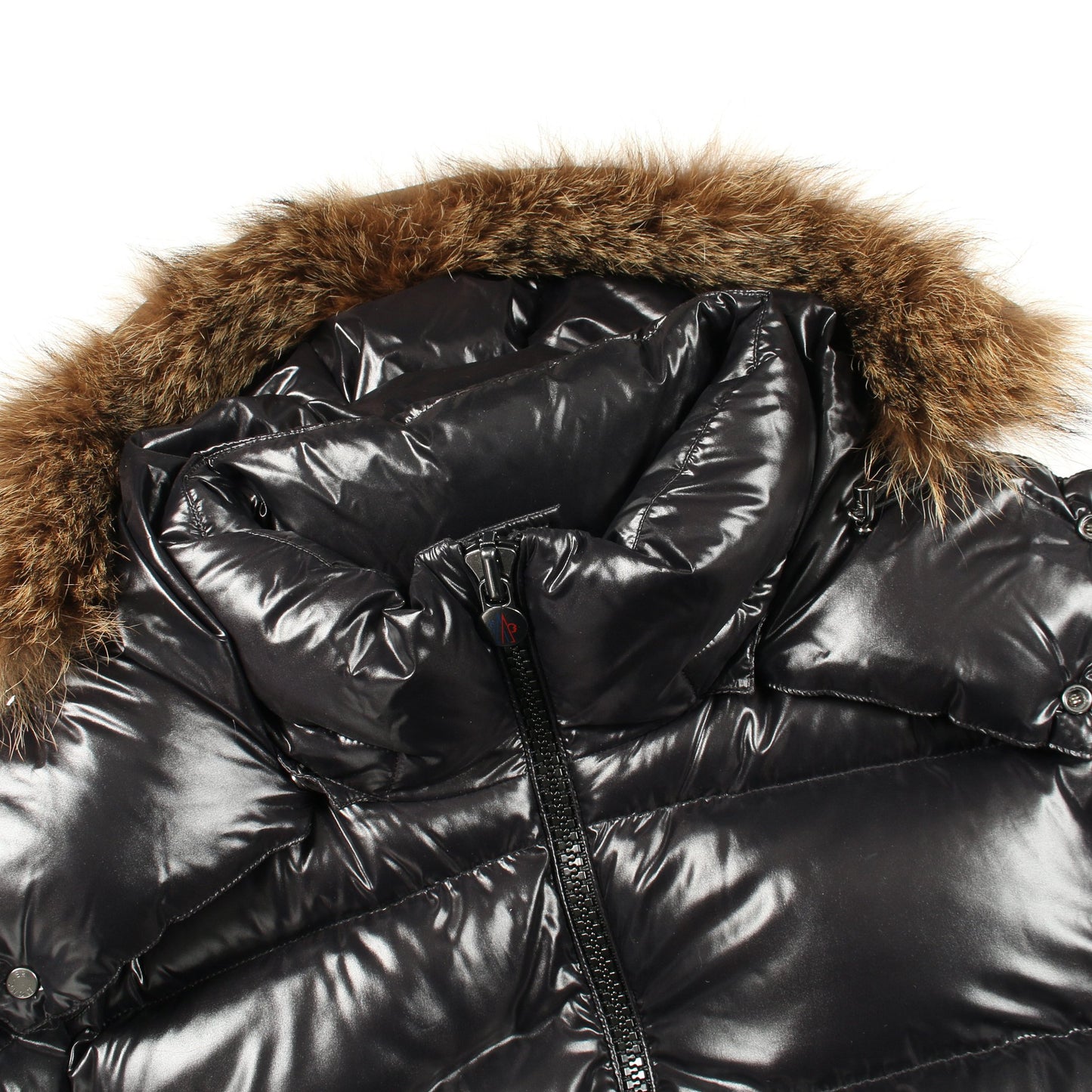 MAYA ダウンジャケット ナイロン ブラック モンクレール