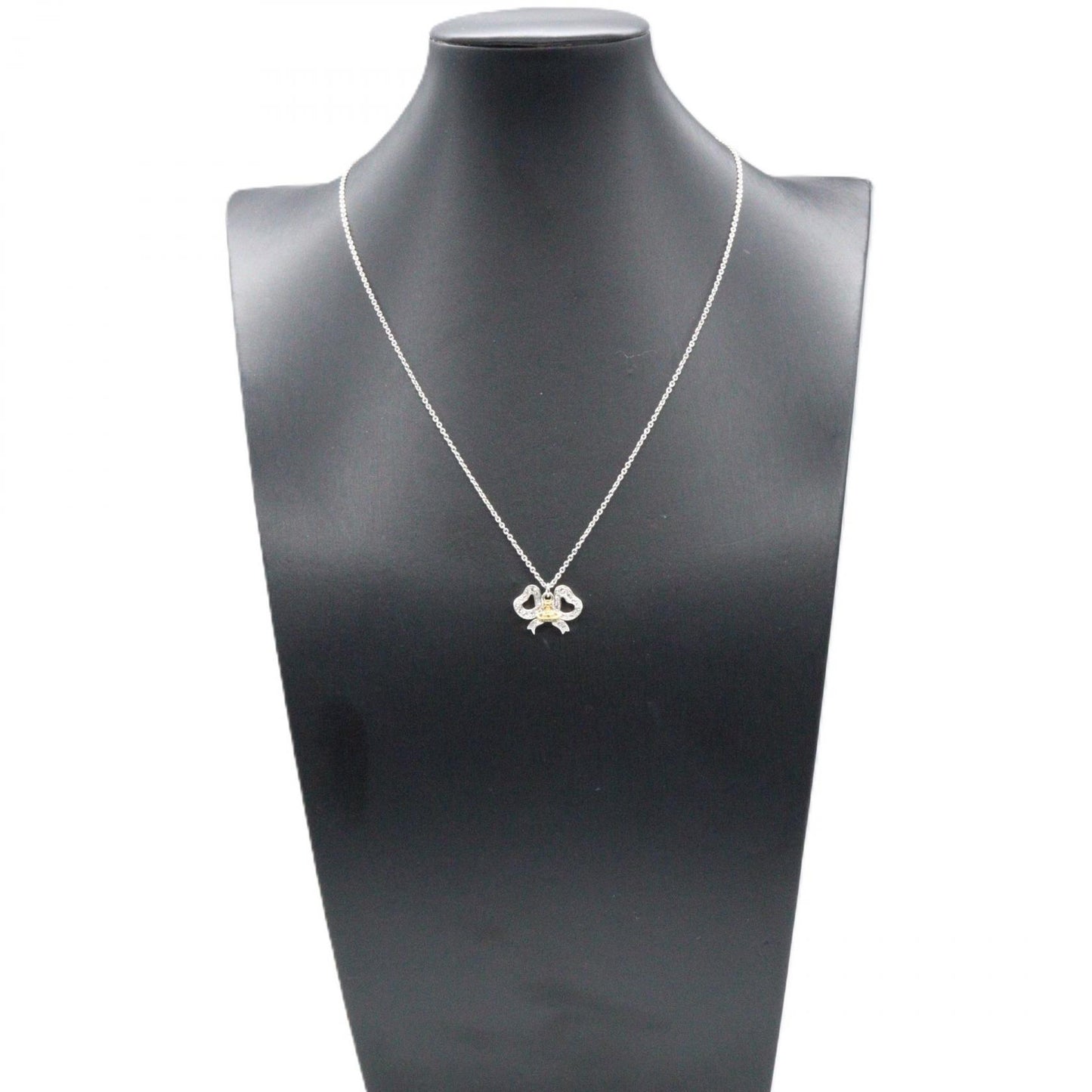 リゴベルタ リボン オーブ ネックレス ネックレス その他 真鍮 シルバー ゴールド ヴィヴィアンウエストウッド