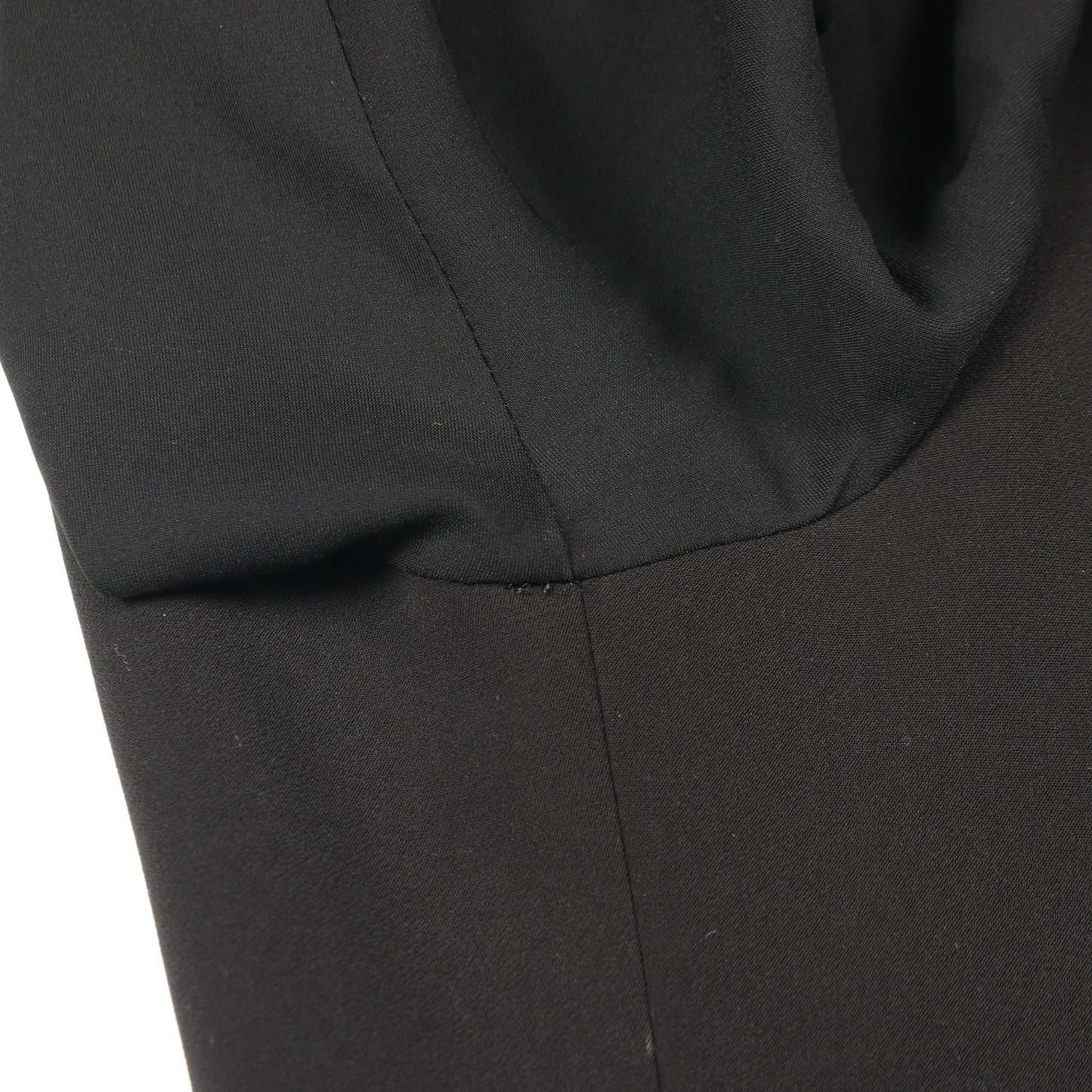 ワンピース ブラック 袖シフォン切替 フォクシーニューヨーク ワンピース FOXEY NEW YORK