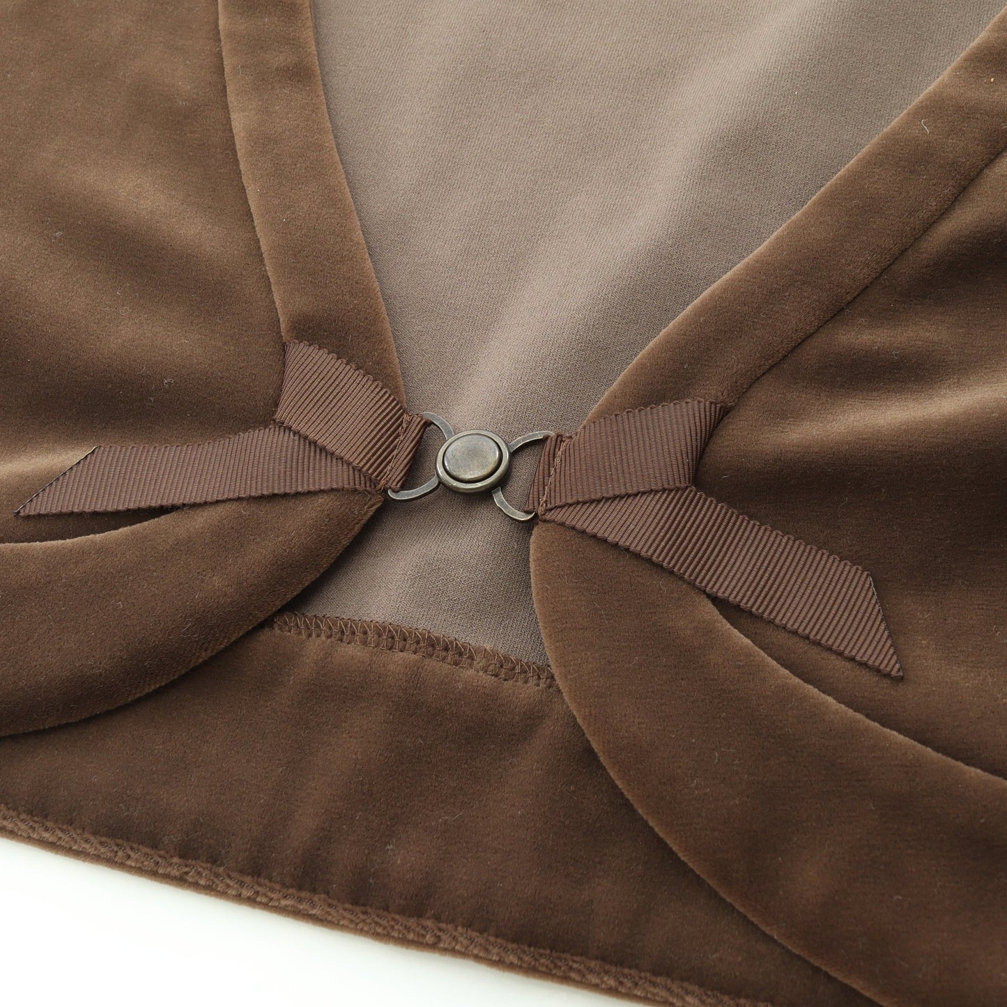マーガレット ベロア ボレロ ブラウン デイジーベロア トップス DAISY VELOUR