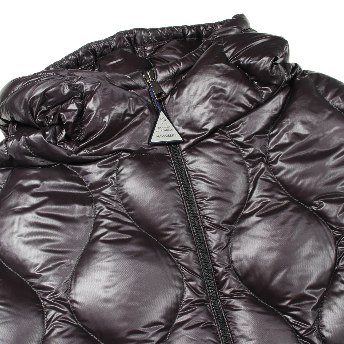 ANTHON ダウンジャケット ナイロン ネイビー フード付き モンクレール アウター MONCLER