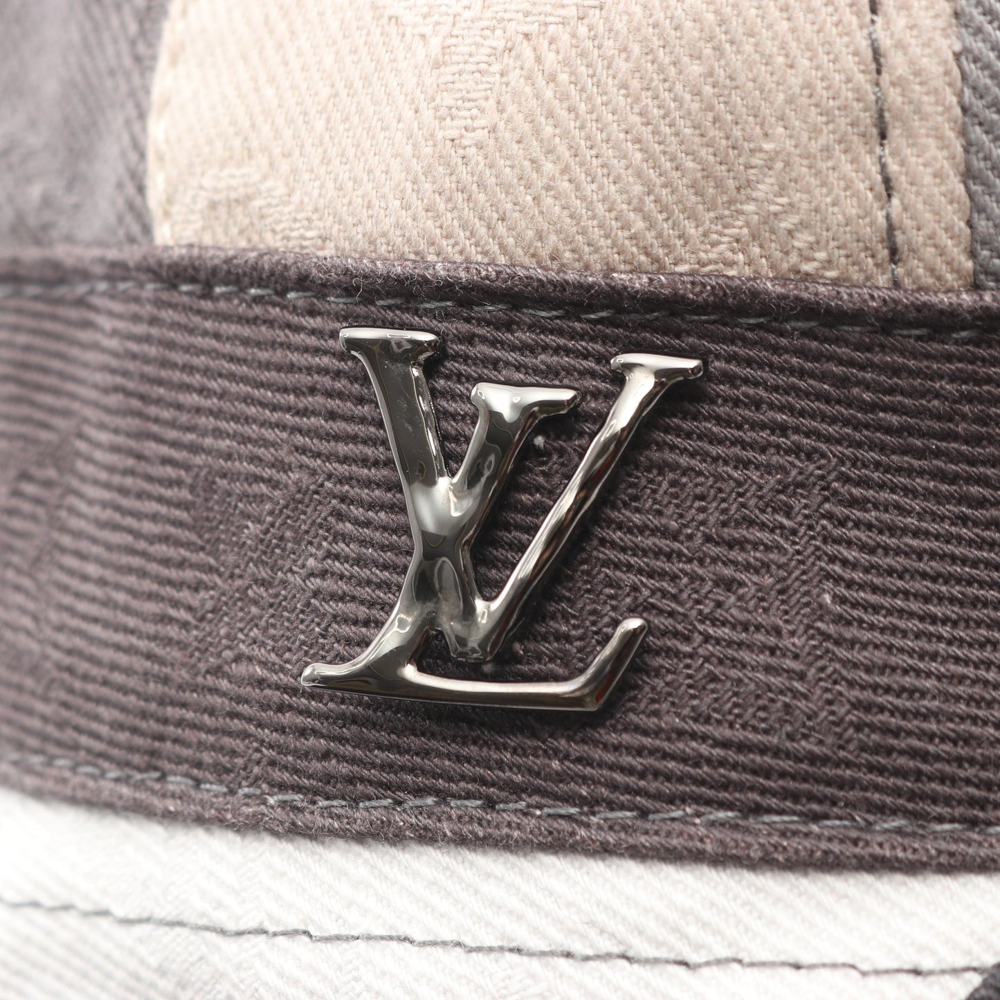 LVポートレート バケット ハット コットン グレー ホワイト ブラック ルイヴィトン 財布・小物 LOUIS VUITTON
