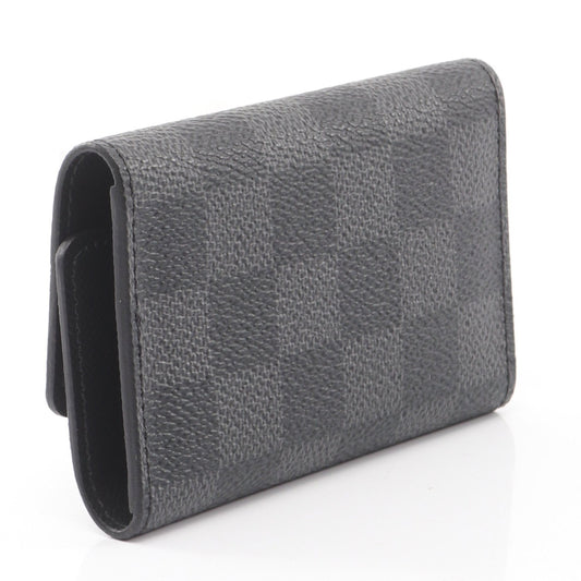 ミュルティクレ6 ダミエグラフィット 6連 キーケース PVC ブラック ルイヴィトン