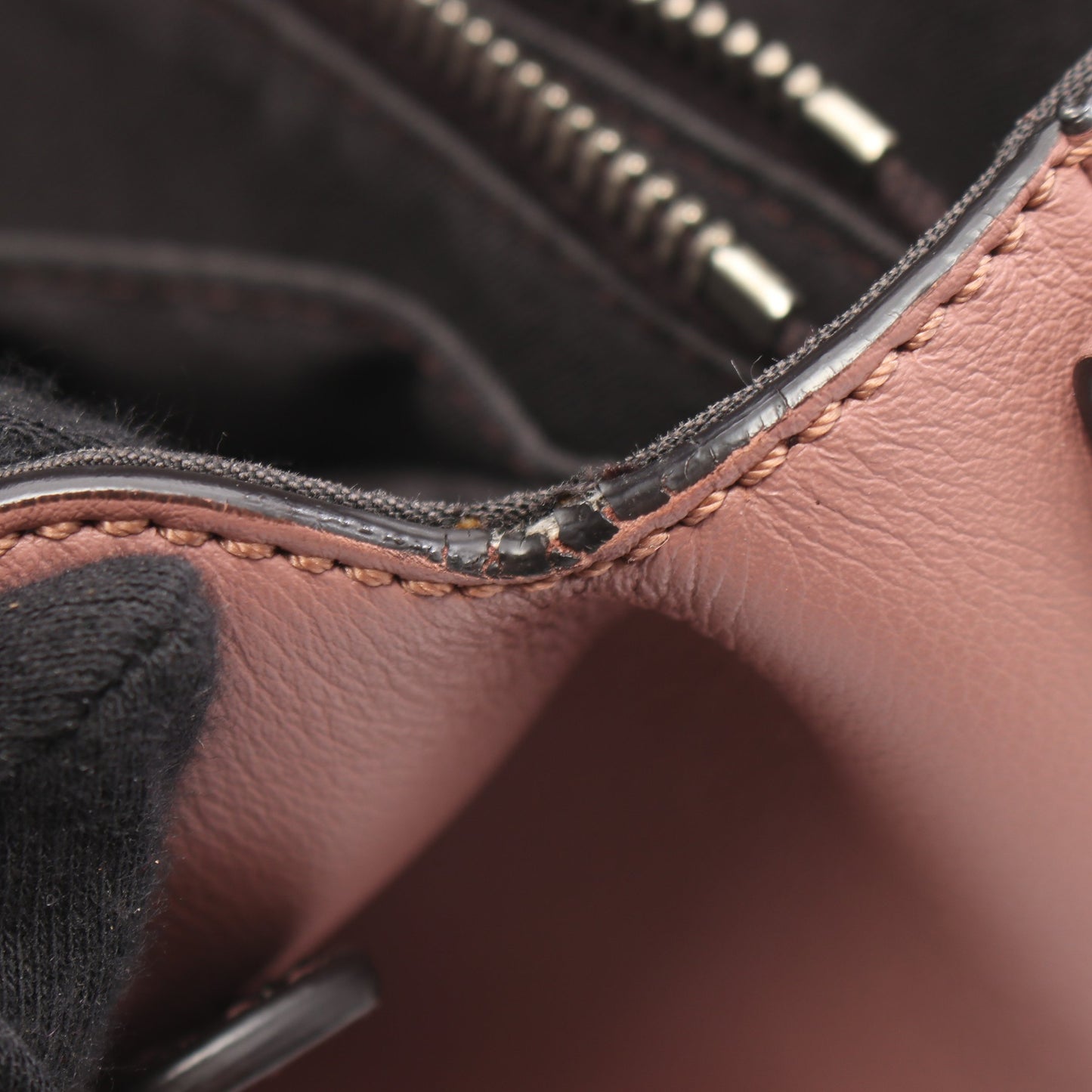 BY THE WAY MEDIUM バイザウェイ ミディアム ハンドバッグ レザー ダスティピンク ダークパープル 2WAY フェンディ バッグ FENDI
