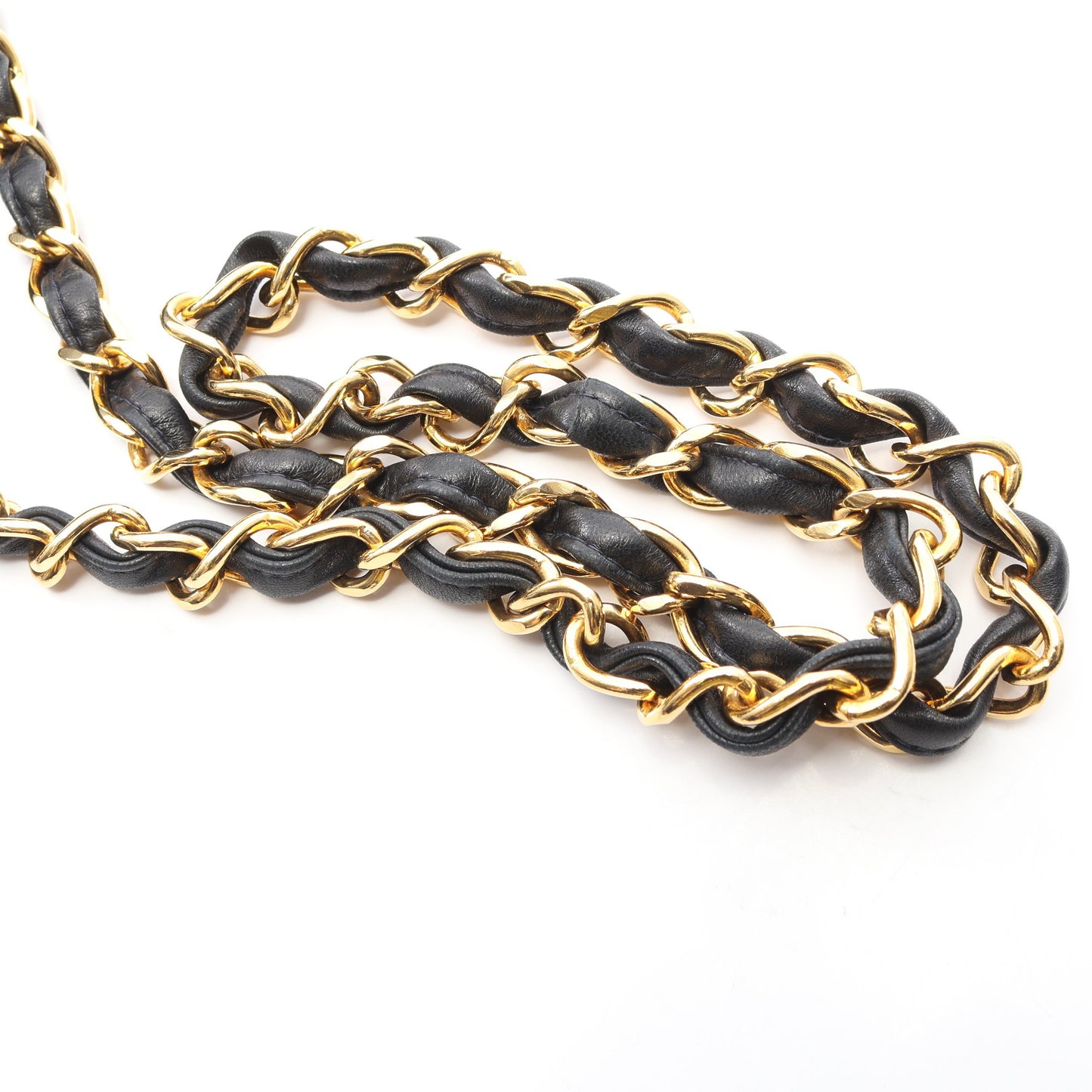 Vステッチ チェーンショルダーバッグ ラムスキン ブラック ゴールド金具 シャネル バッグ CHANEL