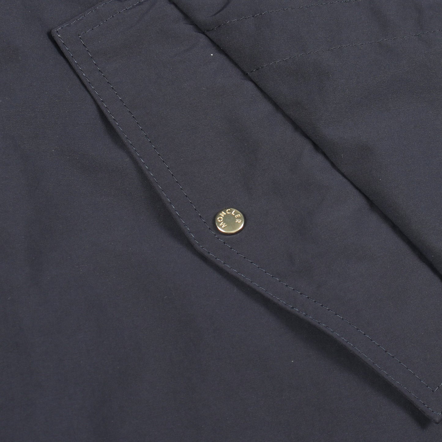 NEMUNAS キッズ コート ネイビー フード付き モンクレール アウター MONCLER