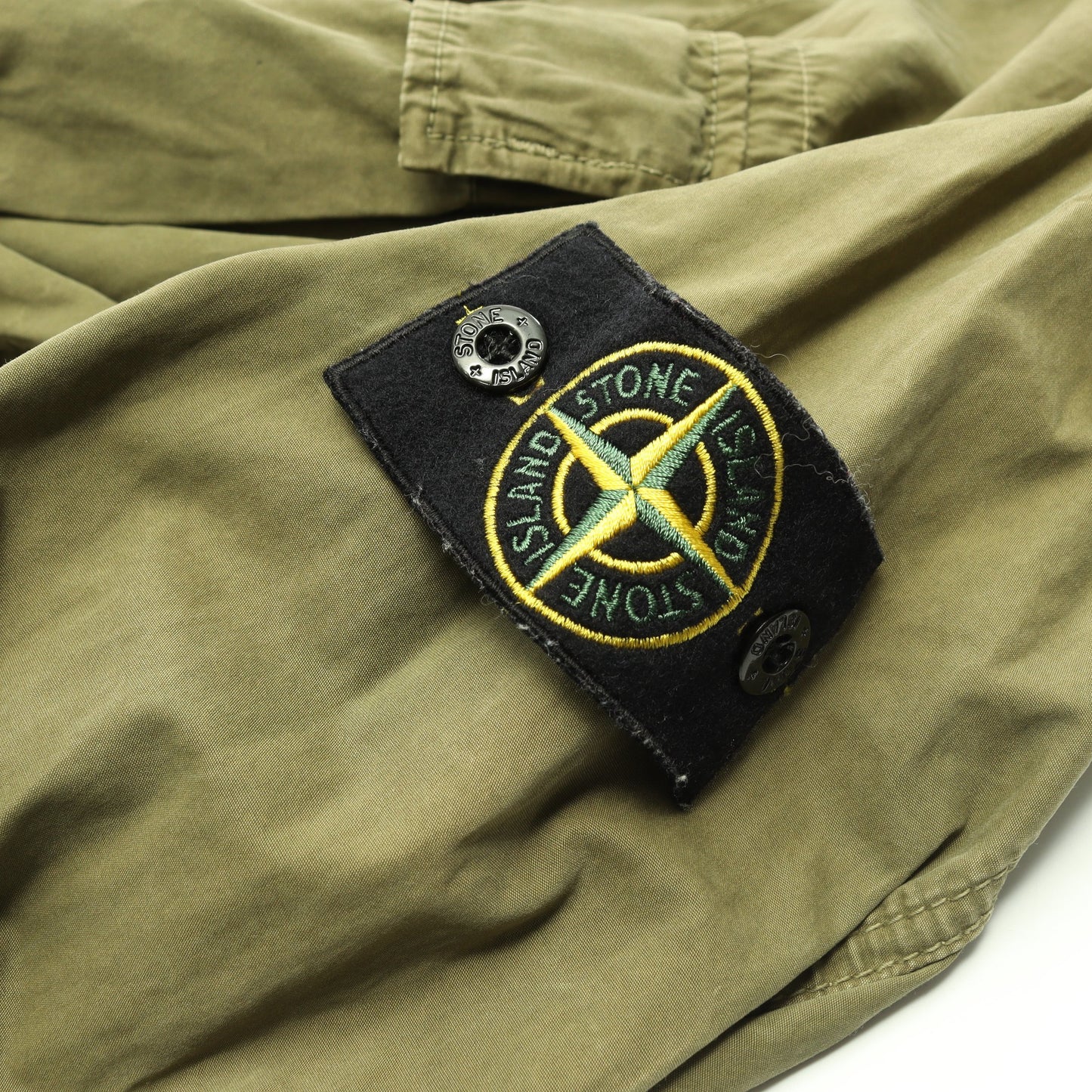 ワークジャケット コットン カーキグリーン ストーンアイランド アウター Stone Island