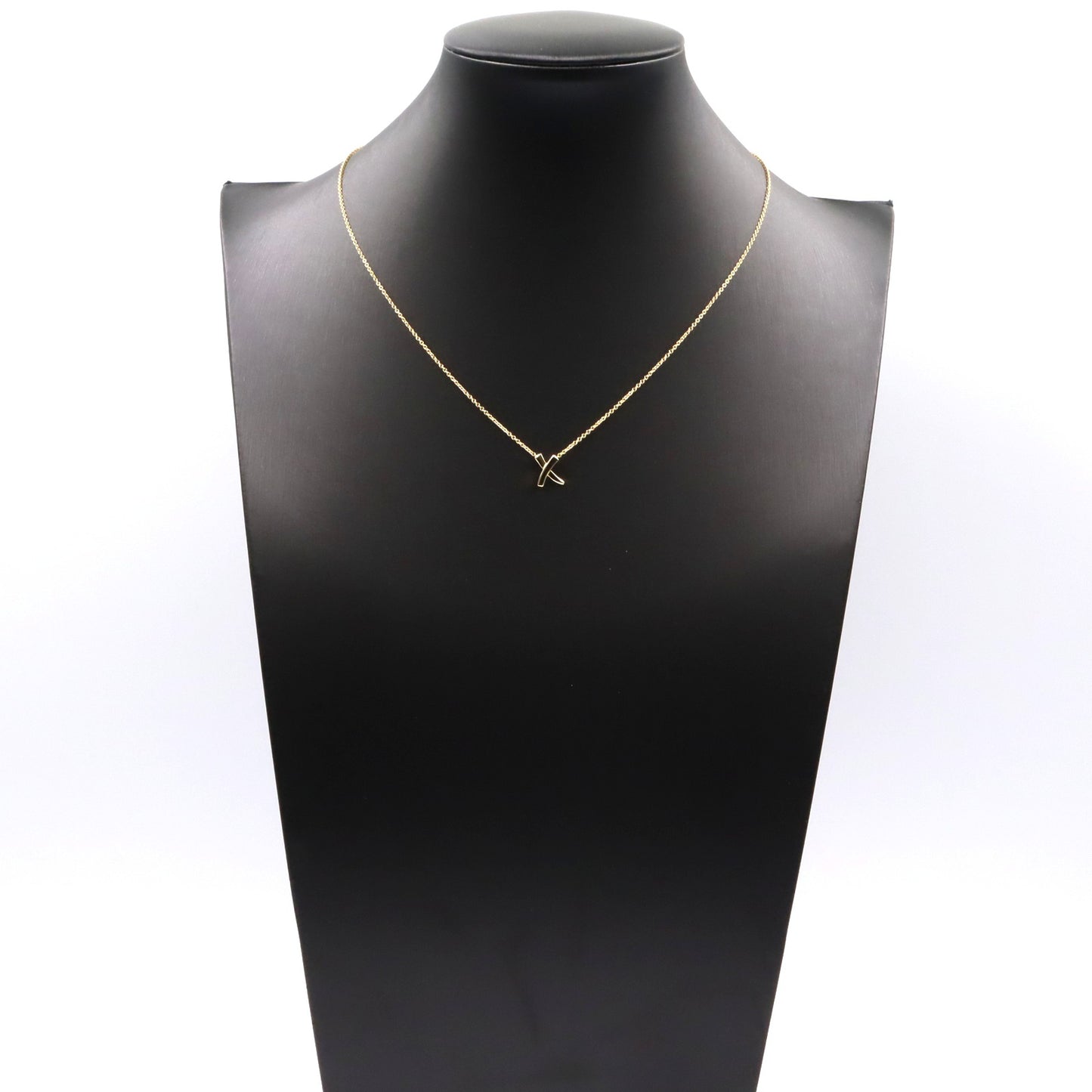 キスネックレス スモール ネックレス K18YG イエローゴールド ティファニー アクセサリー TIFFANY & Co.