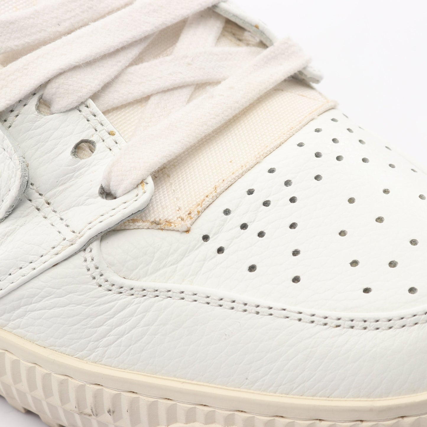 オフコート3.0 ハイカットスニーカー レザー ファブリック ホワイト オフホワイト シューズ OFF-WHITE