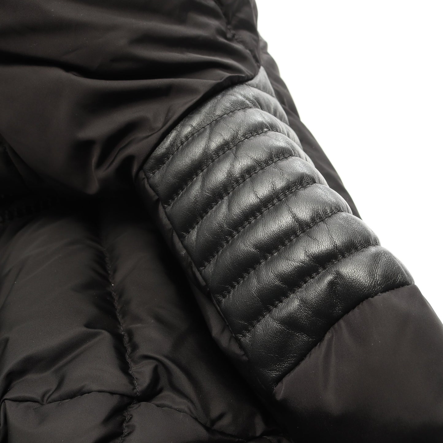 TALEV ダウンコート ナイロン ブラック フード付き モンクレール アウター MONCLER