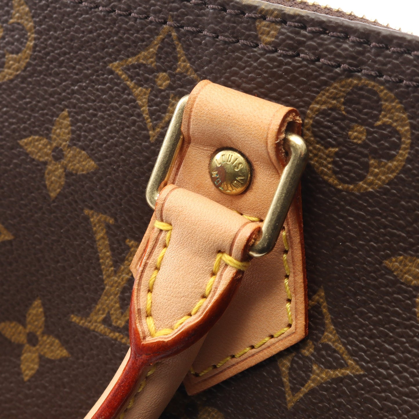 スピーディ30 モノグラム ハンドバッグ PVC レザー ブラウン ルイヴィトン バッグ LOUIS VUITTON