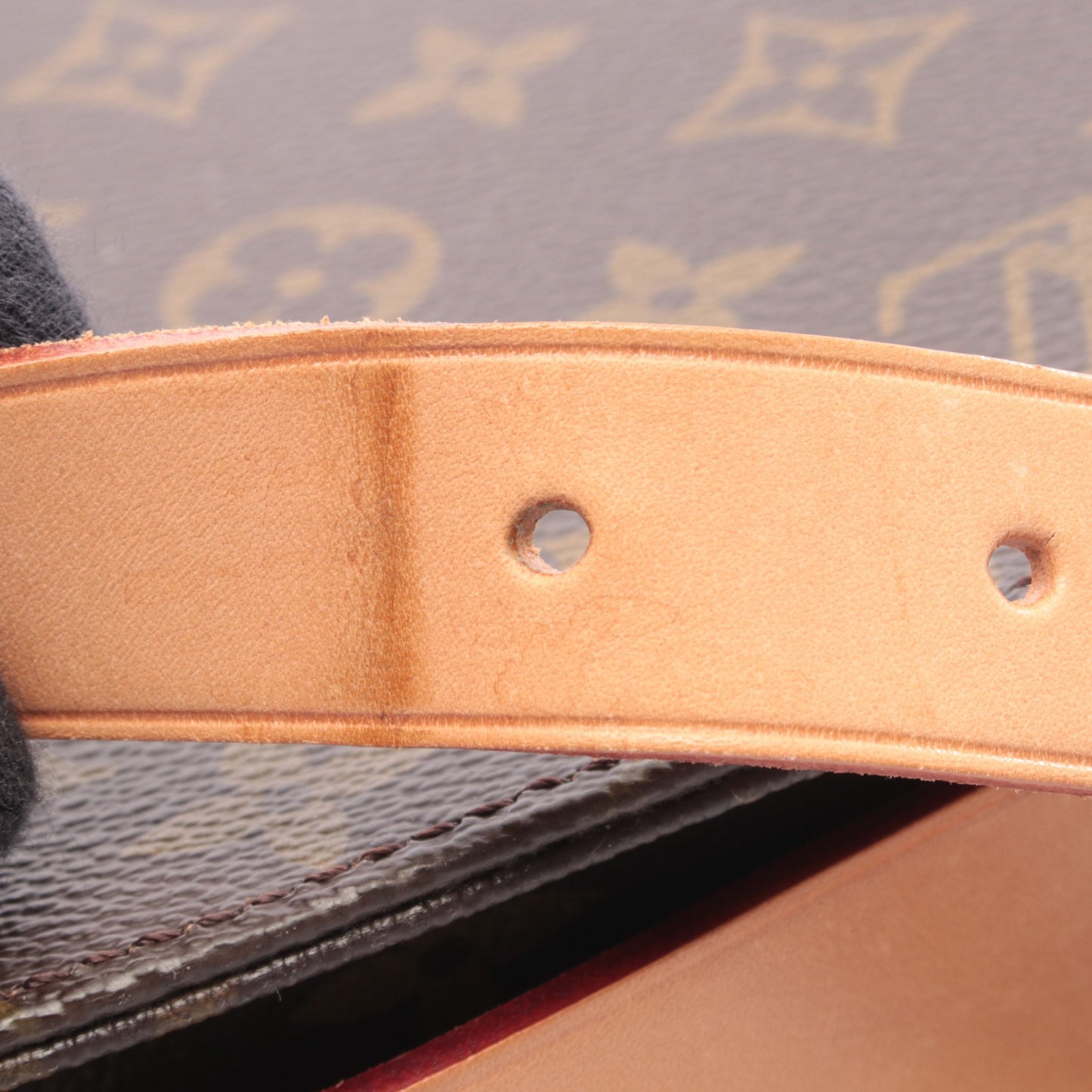 カルトシエールMM モノグラム ショルダーバッグ PVC レザー ブラウン ルイヴィトン バッグ LOUIS VUITTON