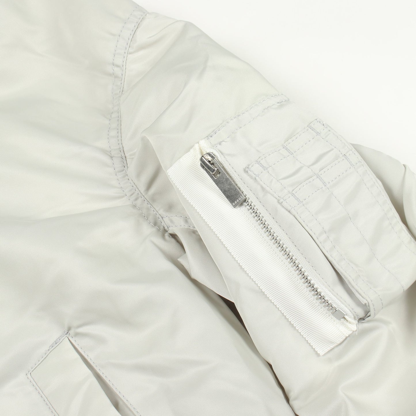Nylon Twill Blouson ボンバージャケット ナイロン グレー サカイ アウター sacai