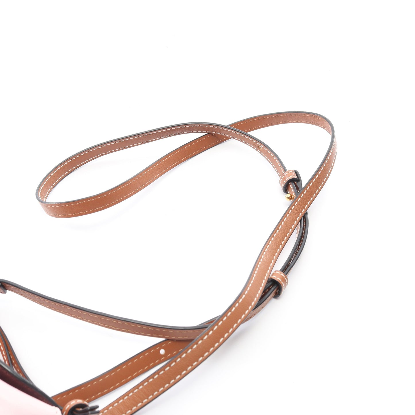 GATE POCKET ゲートポケット ショルダーバッグ レザー ライトピンク オレンジレッド ブラウン ロエベ バッグ LOEWE