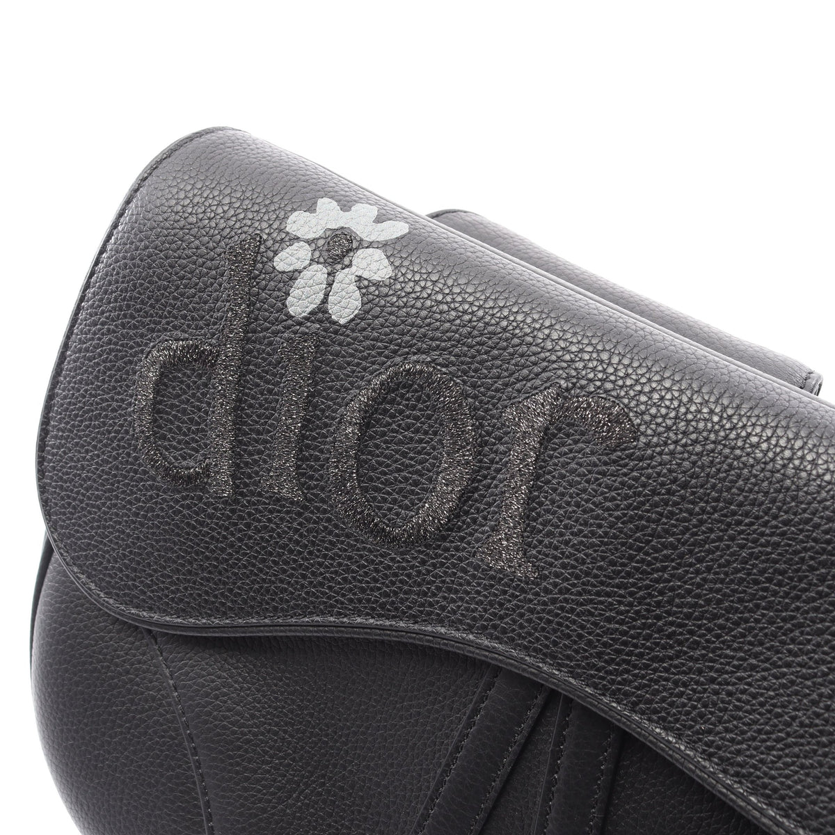 Christian Dior × ERL サドルバッグ ボディバッグ レザー ブラック クリスチャンディオール バッグ Christian Dior