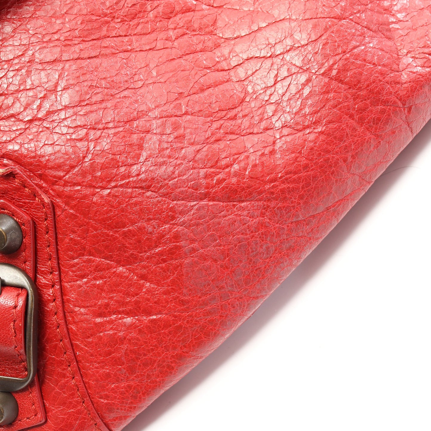 クラシック エンベロープ ショルダーバッグ レザー レッド バレンシアガ バッグ BALENCIAGA