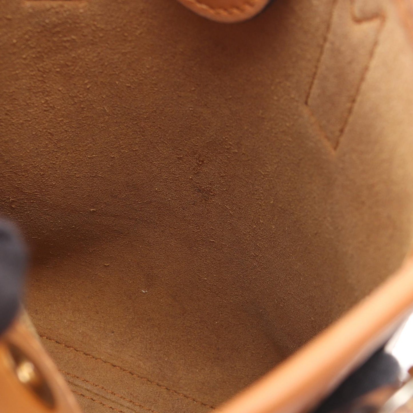 ヴィセトス ハンドバッグ PVC レザー ライトブラウン 2WAY エムシーエム バッグ MCM