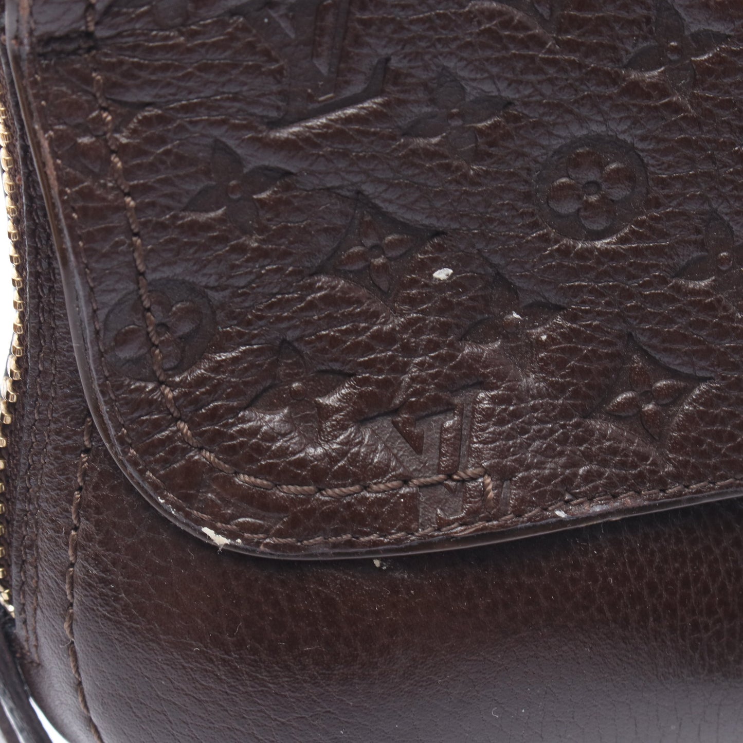 モノグラム アンクル ブーツ レザー ダークブラウン ルイヴィトン シューズ LOUIS VUITTON