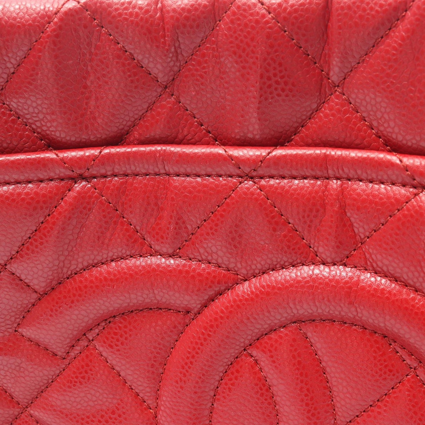 マトラッセ チェーンショルダーバッグ チェーントートバッグ レザー レッド シルバー金具 シャネル バッグ CHANEL
