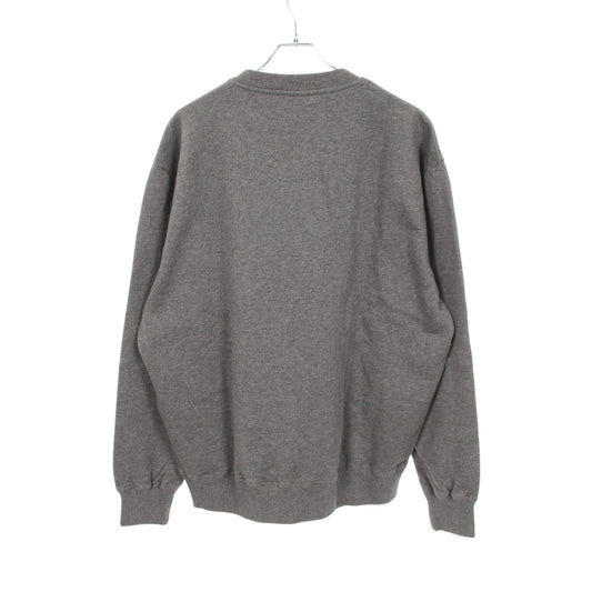 PHASE BRUSHED 裏起毛 スウェットシャツ コットン グレー ピレネックス