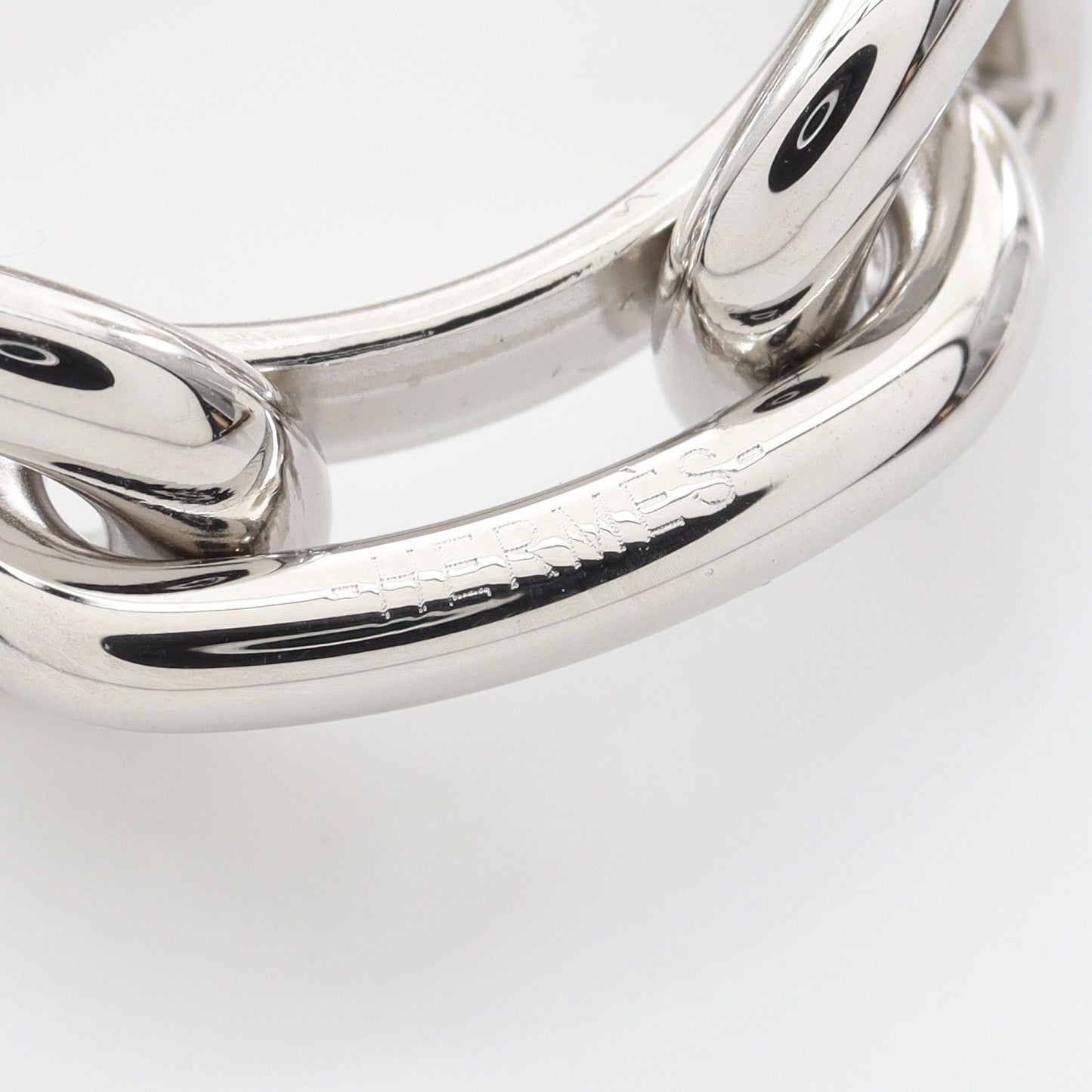 シェーヌダンクル スカーフリング シルバー エルメス 財布・小物 HERMES