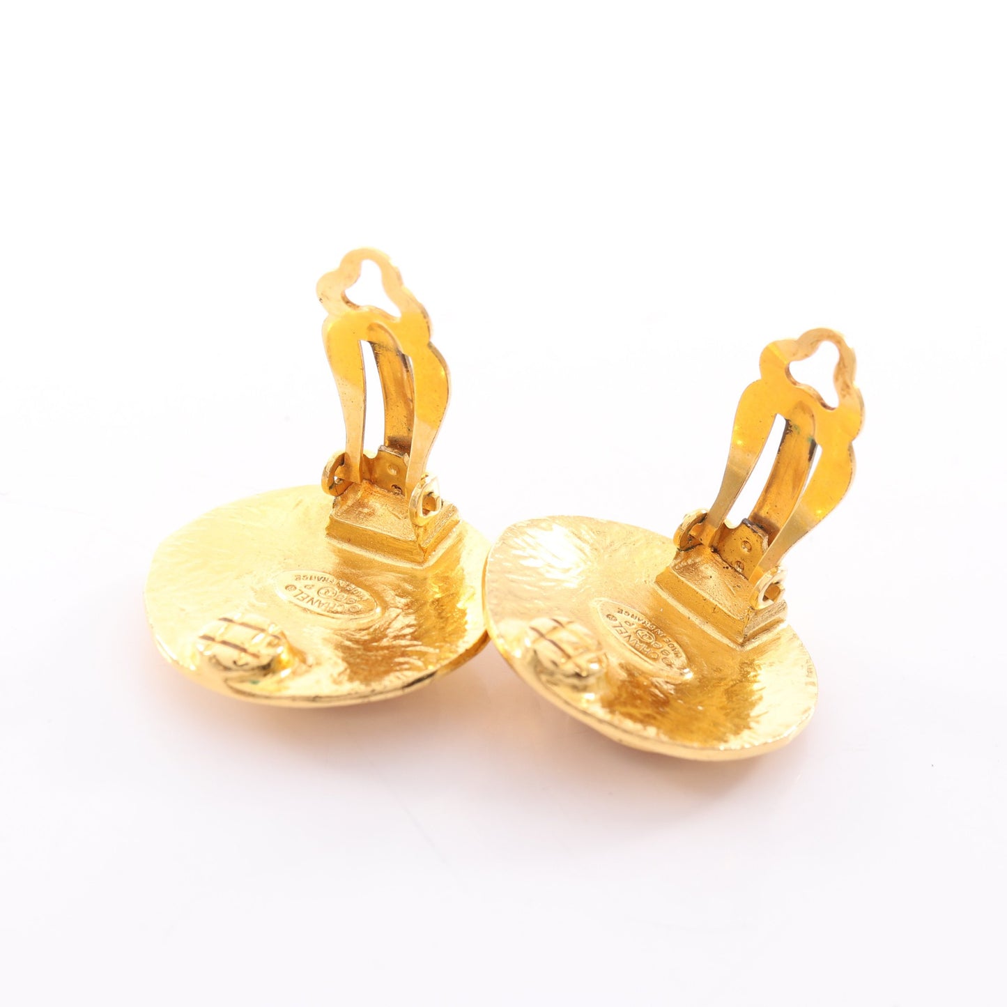 ココマーク サークル イヤリング GP ゴールド 96P シャネル アクセサリー CHANEL