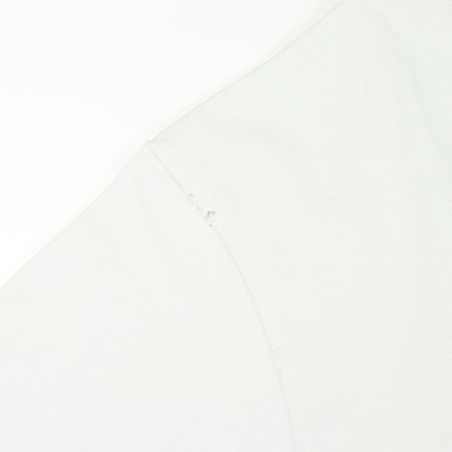 BALENCIAGA × WFP 半袖Tシャツ クルーネック コットン オフホワイト ダメージ加工 バレンシアガ トップス BALENCIAGA