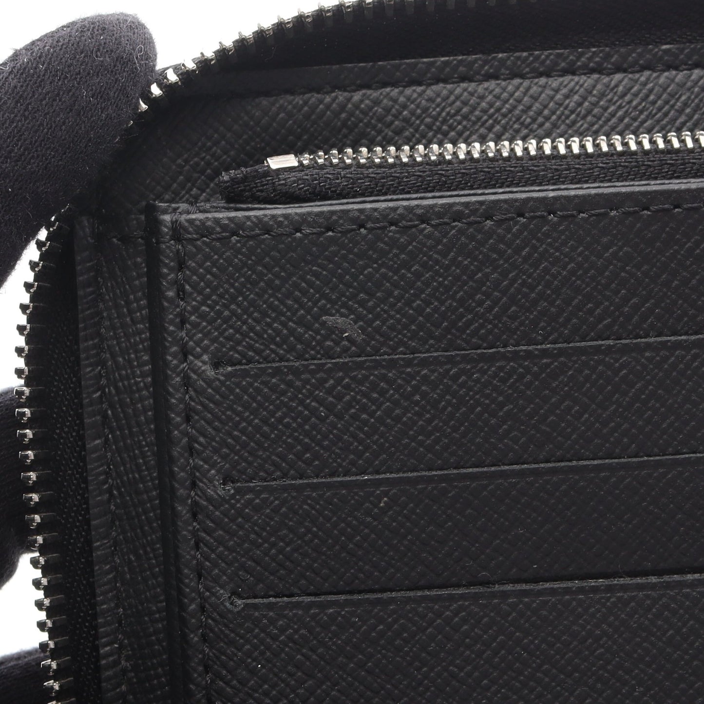 ジッピーオーガナイザー NM ダミエグラフィット ラウンドファスナー長財布 PVC ブラック ルイヴィトン 財布・小物 LOUIS VUITTON