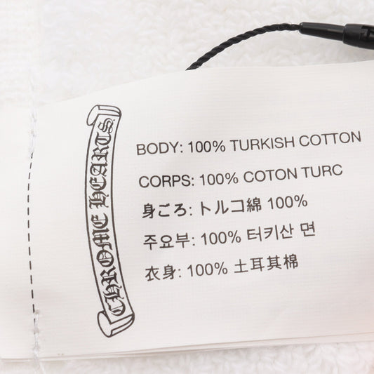 ホースシュー CHクロス 刺繍 バスタオル タオル コットン ホワイト クロムハーツ 財布・小物 Chrome Hearts