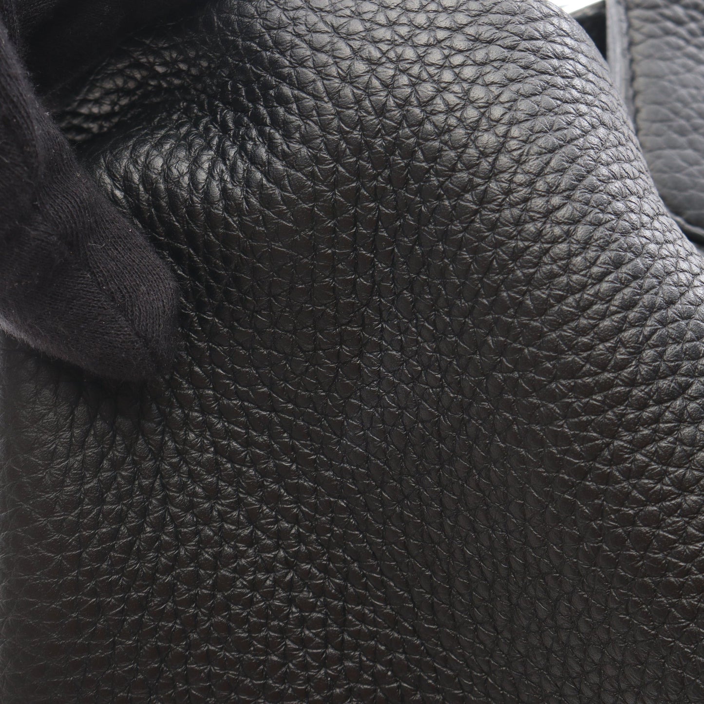 ピコタンロックMM ハンドバッグ トリヨンクレマンス ブラック シルバー金具 Z刻印 エルメス バッグ HERMES
