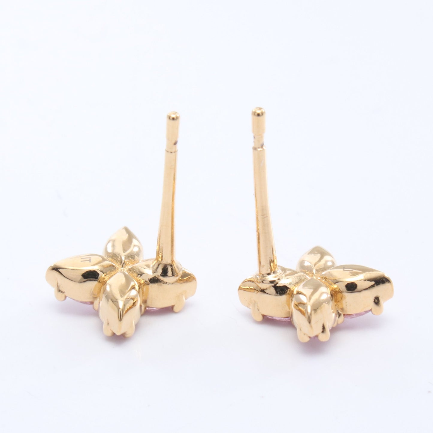フラワーグラム ストラス ピアス GP ラインストーン ゴールド ピンク ルイヴィトン アクセサリー LOUIS VUITTON