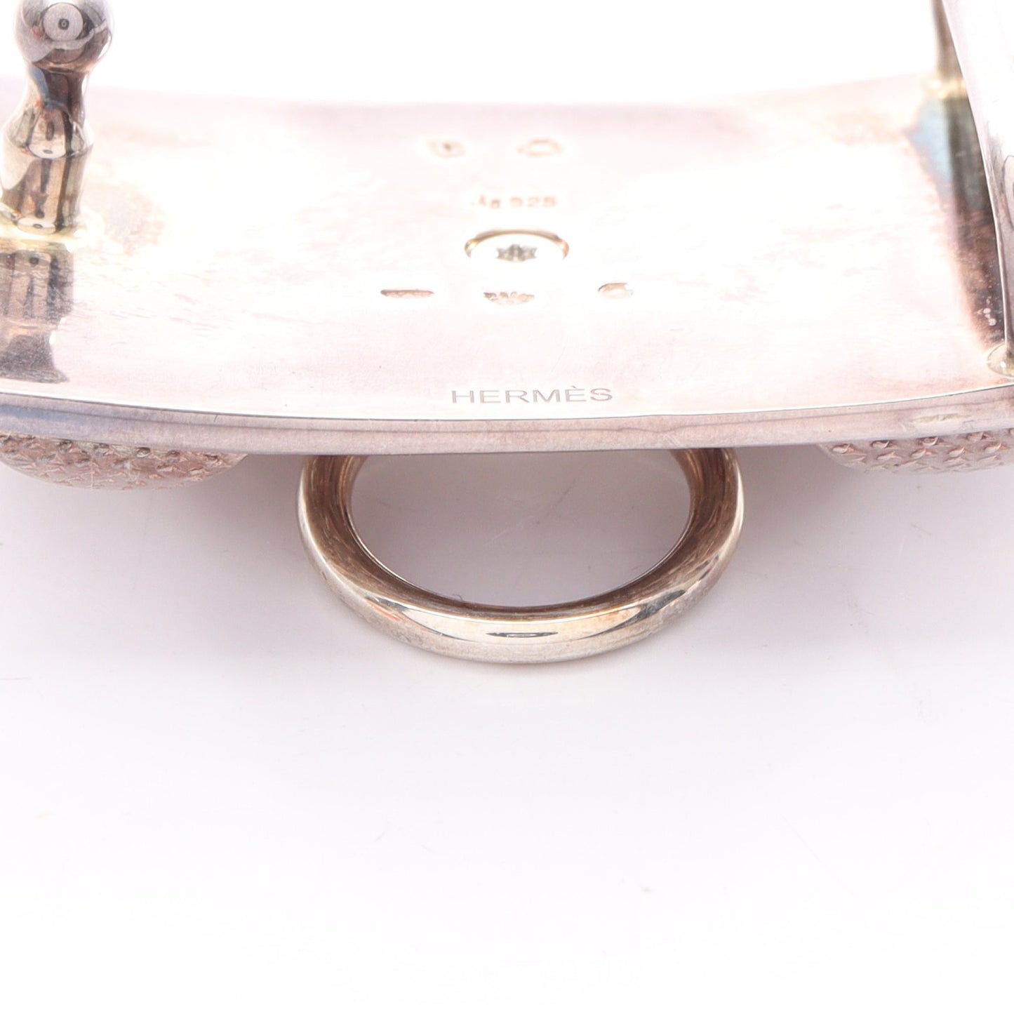 コリエドシアン ベルト バックル 小物 SV925 シルバー エルメス 財布・小物 HERMES