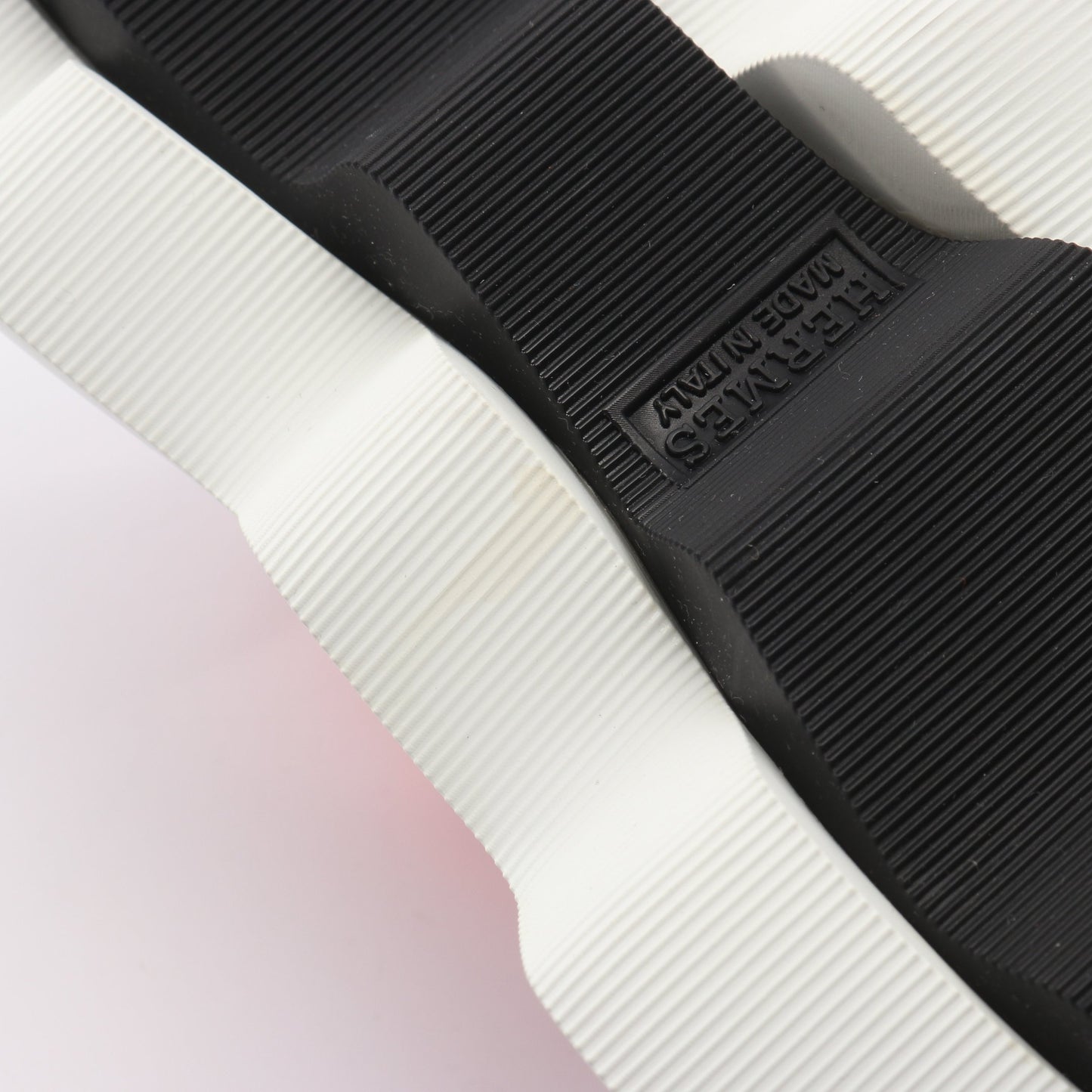 ECLAIR エクレール スリッポン スニーカー ニットファブリック ホワイト ブラック オレンジ エルメス シューズ HERMES