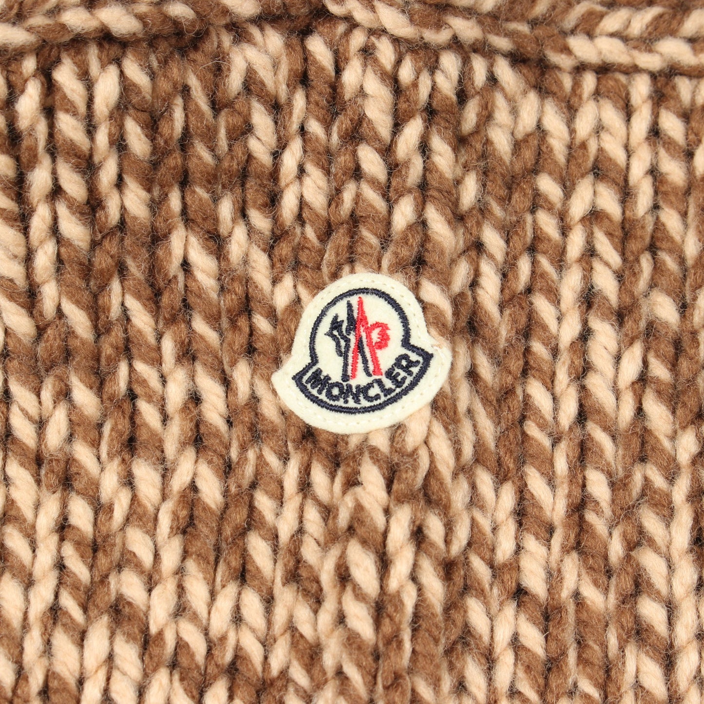 タートルネック ニット ウール ブラウン モンクレール トップス MONCLER