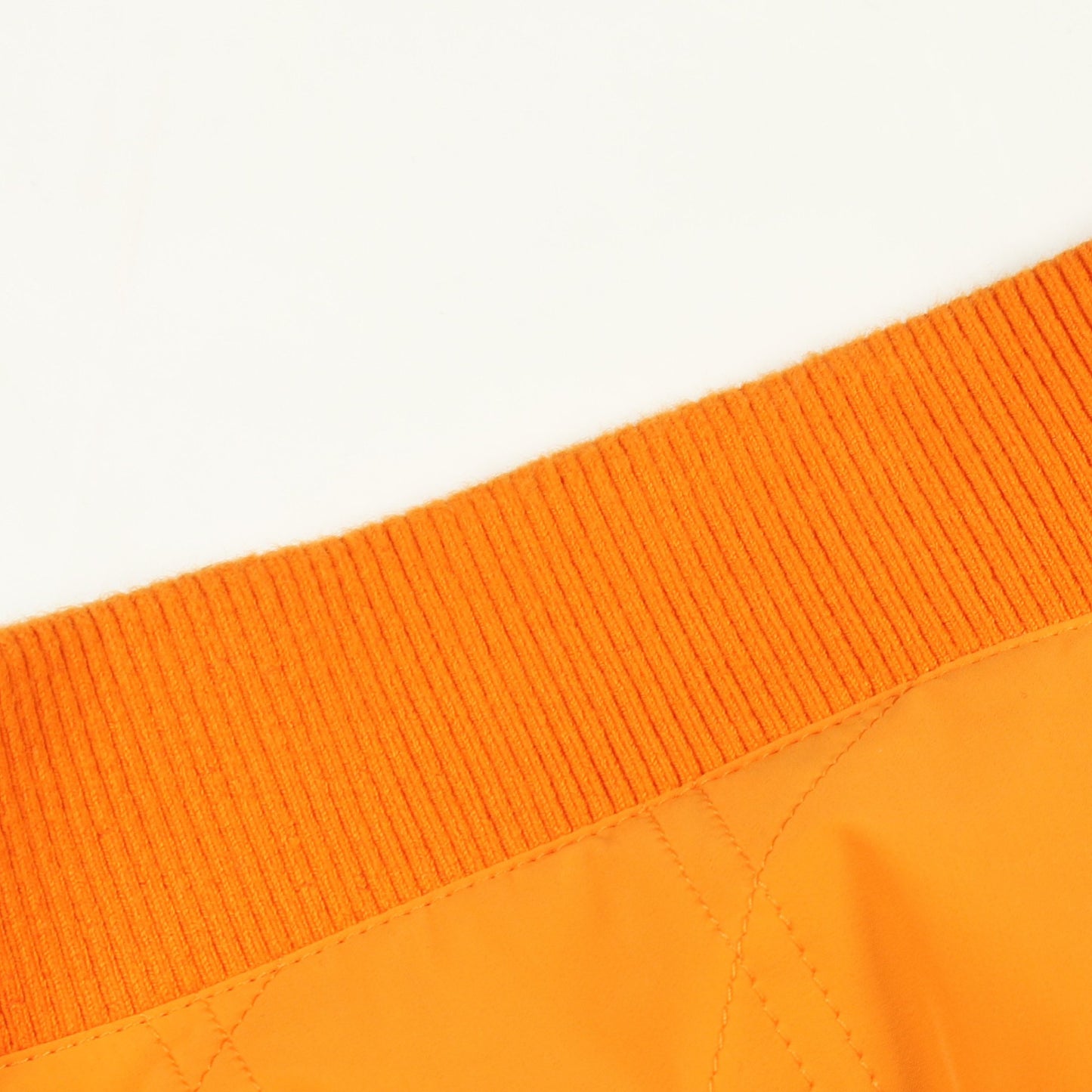 ブルゾン ボンバージャケット ナイロン ネイビー オレンジ リバーシブル エルメス