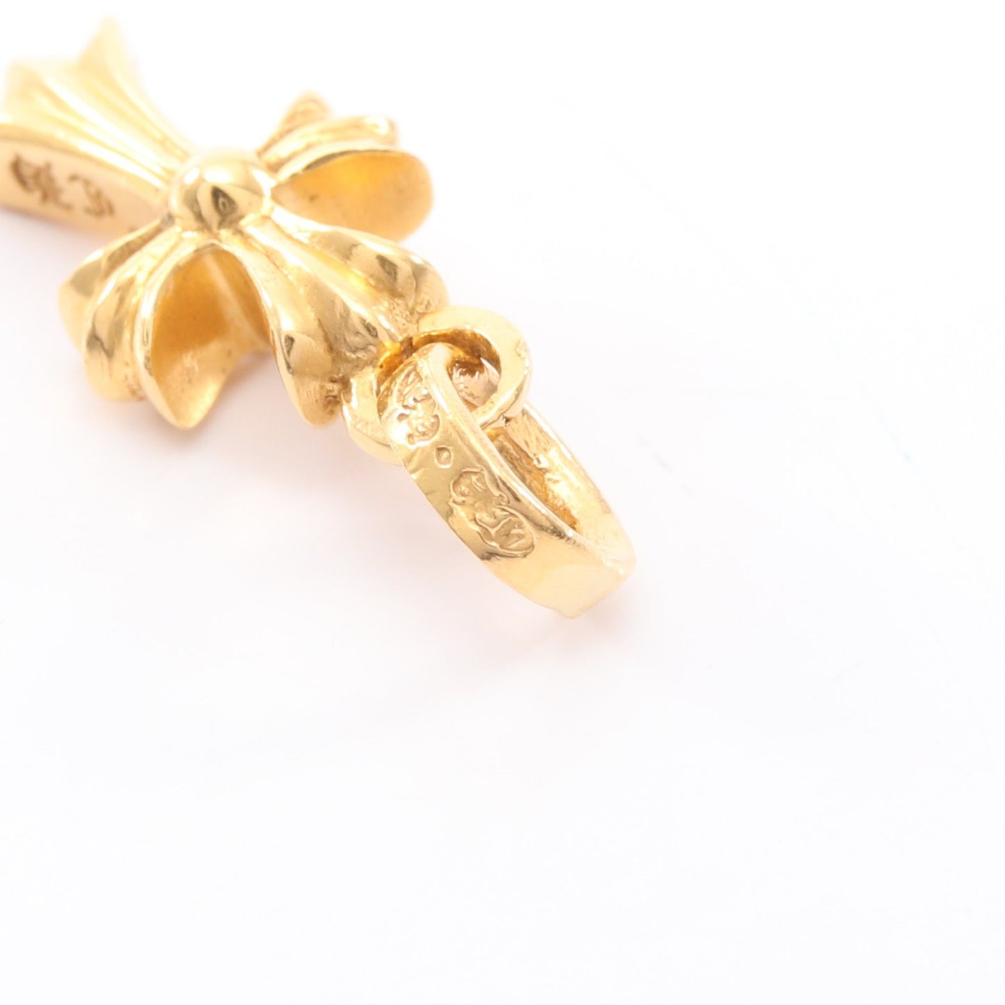 CHクロス ベビーファット ペンダントトップ 22K ゴールド クロムハーツ アクセサリー Chrome Hearts