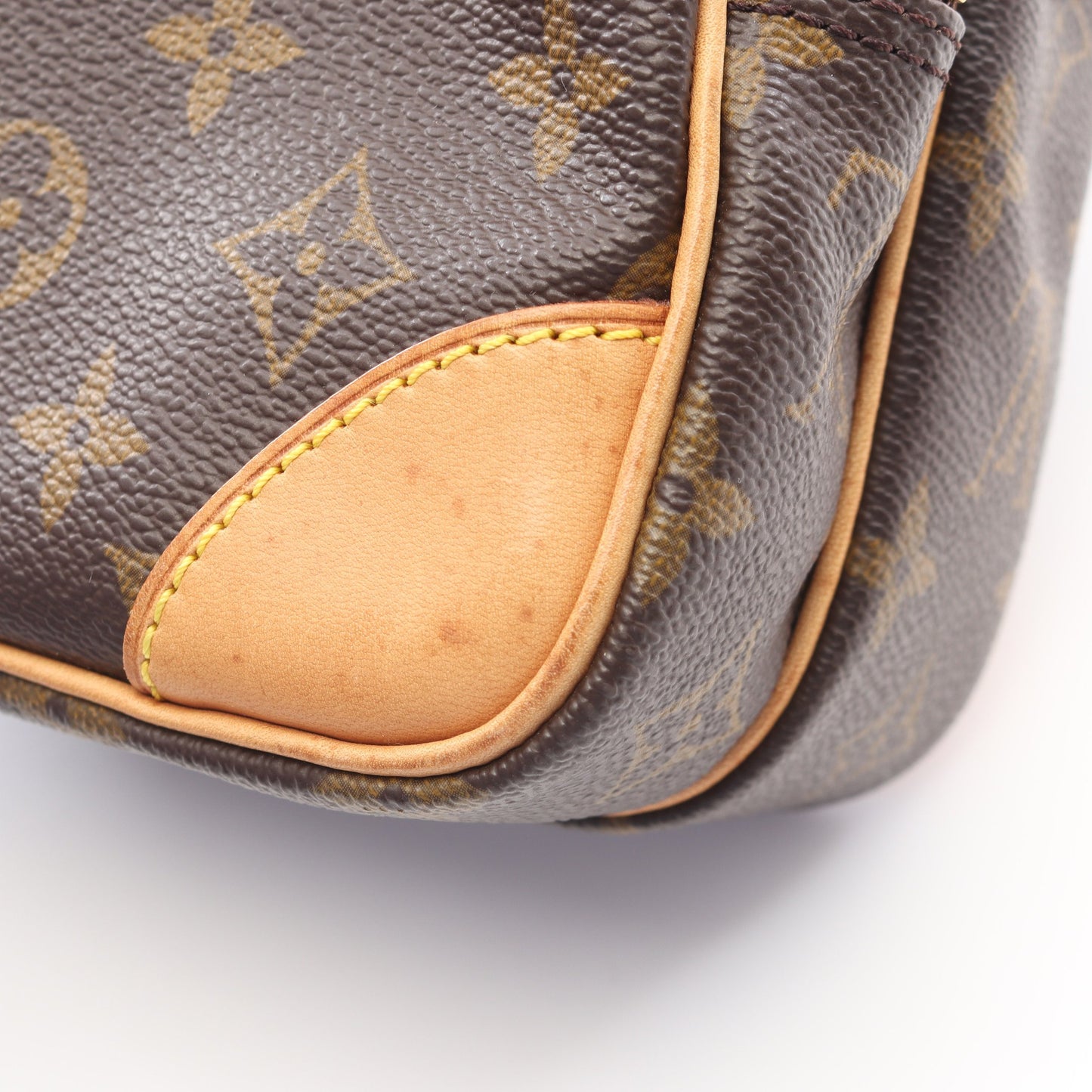 アマゾン モノグラム ショルダーバッグ PVC レザー ブラウン ルイヴィトン バッグ LOUIS VUITTON