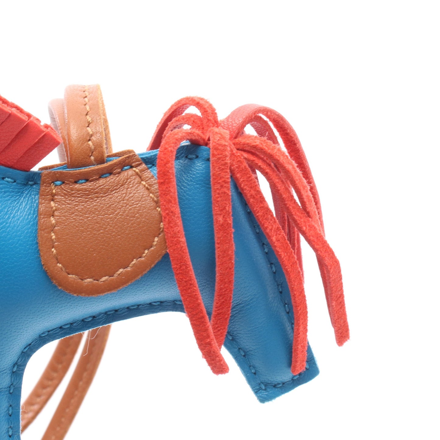 ロデオPM ブルーザンジバル ローズテキサス ゴールド バッグチャーム アニョーミロ ブルー ピンクレッド ブラウン U刻印 エルメス