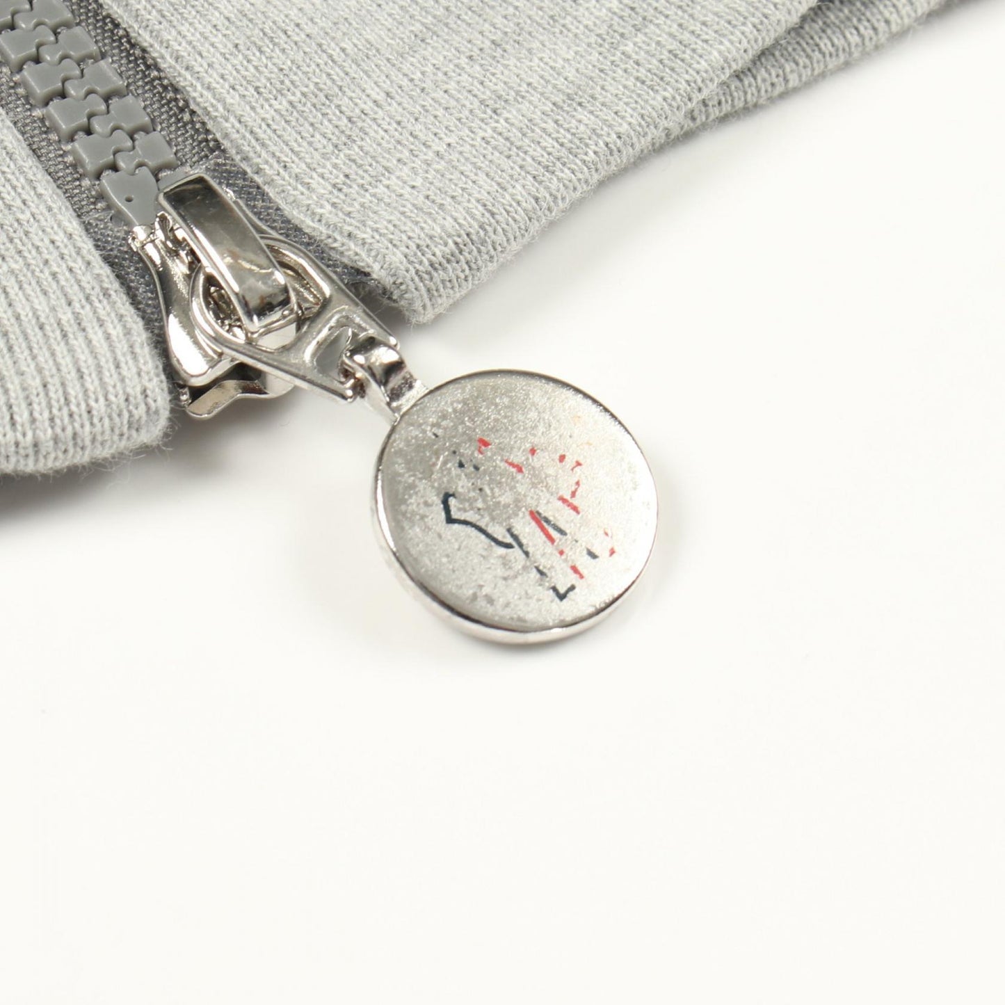 トリコロール トラックジャケット コットン グレー モンクレール アウター MONCLER