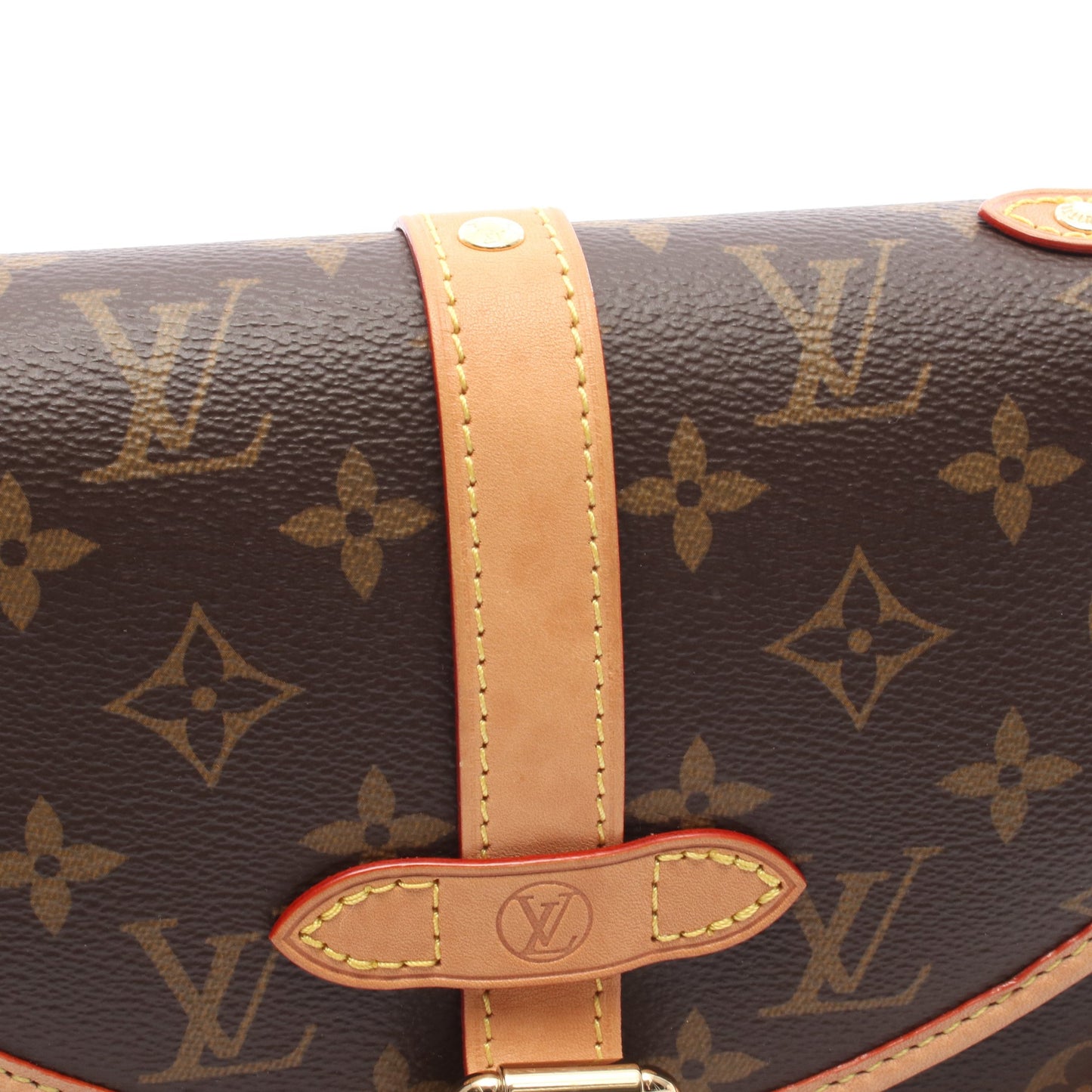 ソミュールBB モノグラム ハンドバッグ モノグラム ブラウン 2WAY ルイヴィトン バッグ LOUIS VUITTON