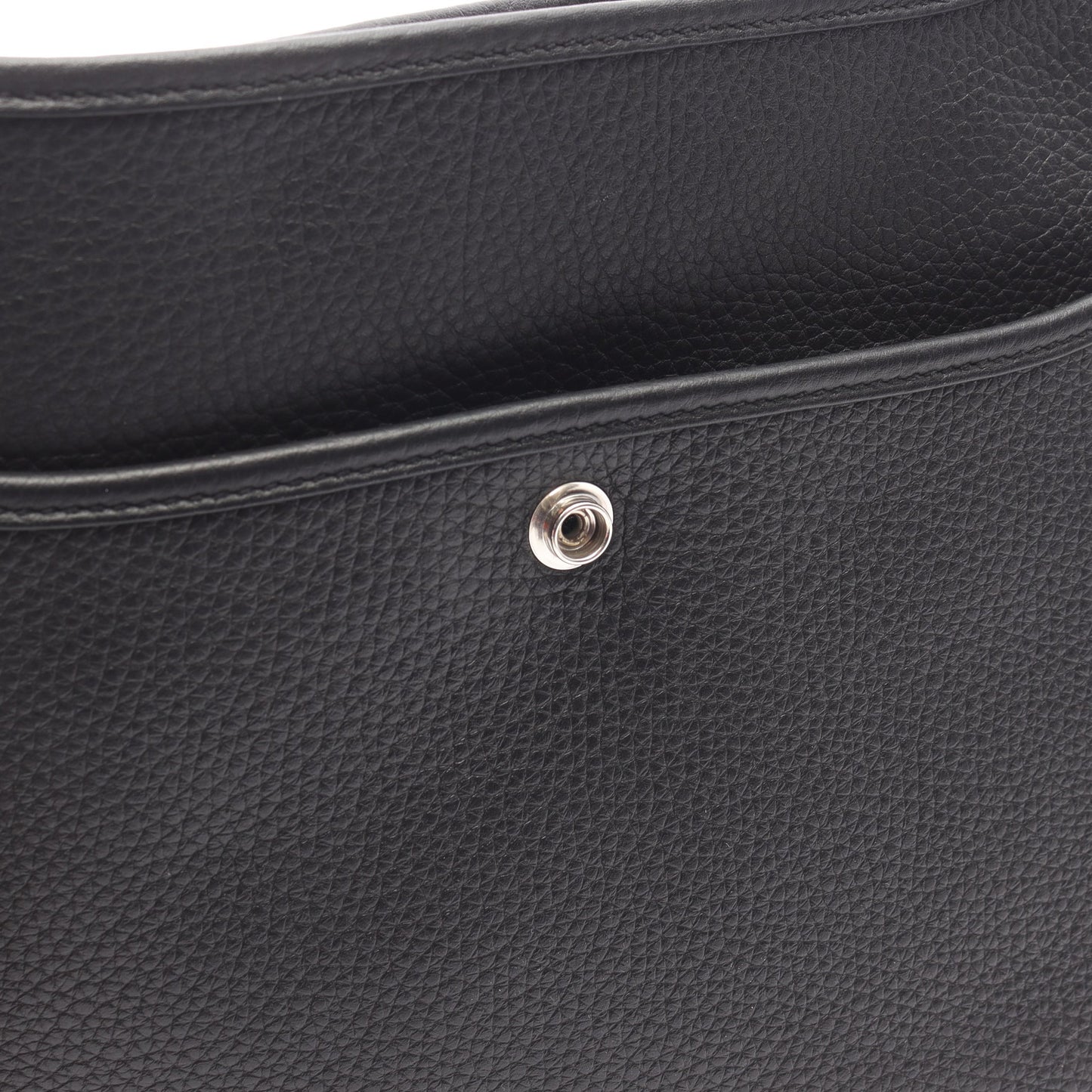 エヴリン 3 トロワ PM ショルダーバッグ トリヨンクレマンス ブラック シルバー金具 U刻印 エルメス バッグ HERMES